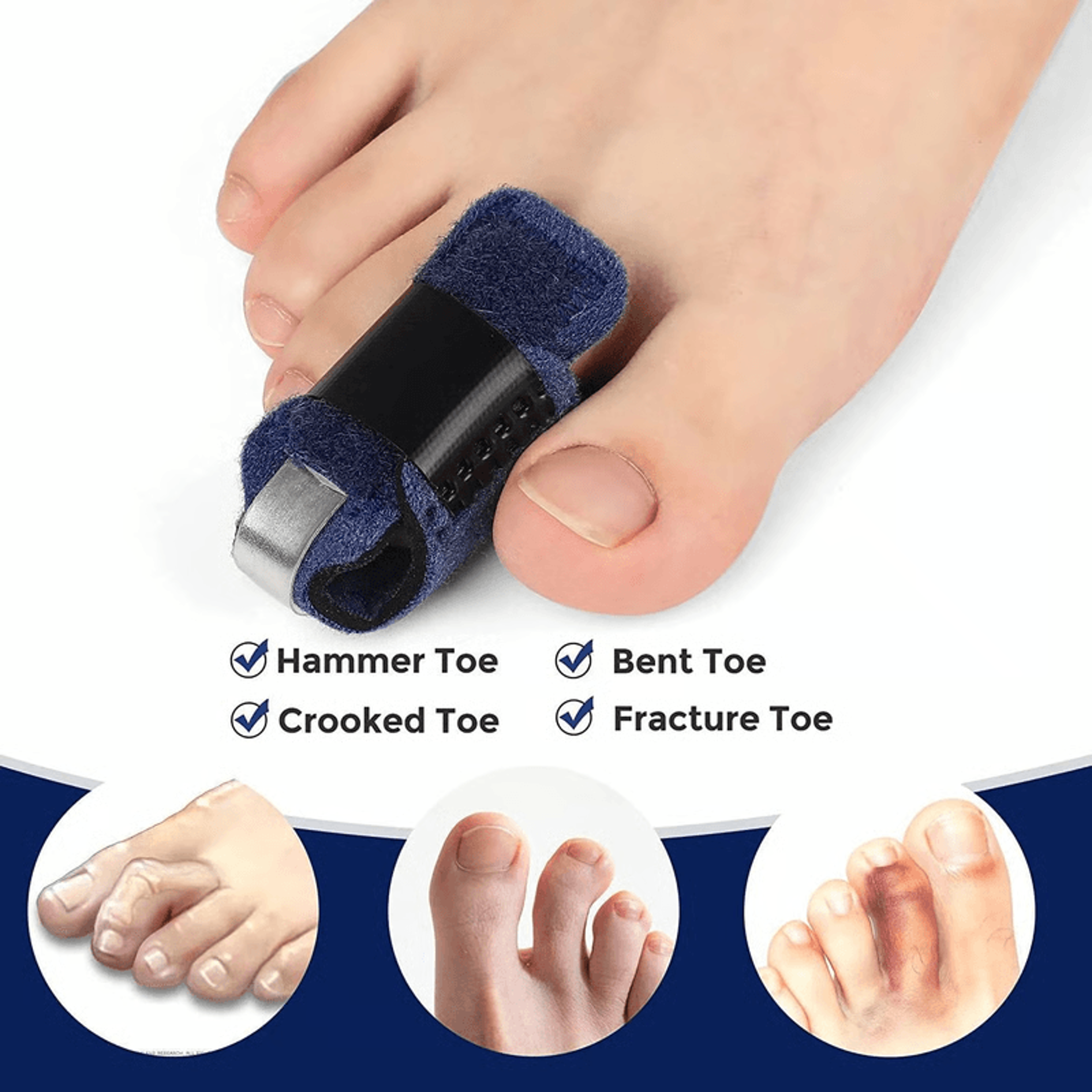 hammertoe corrector brace reducing shoe pressure