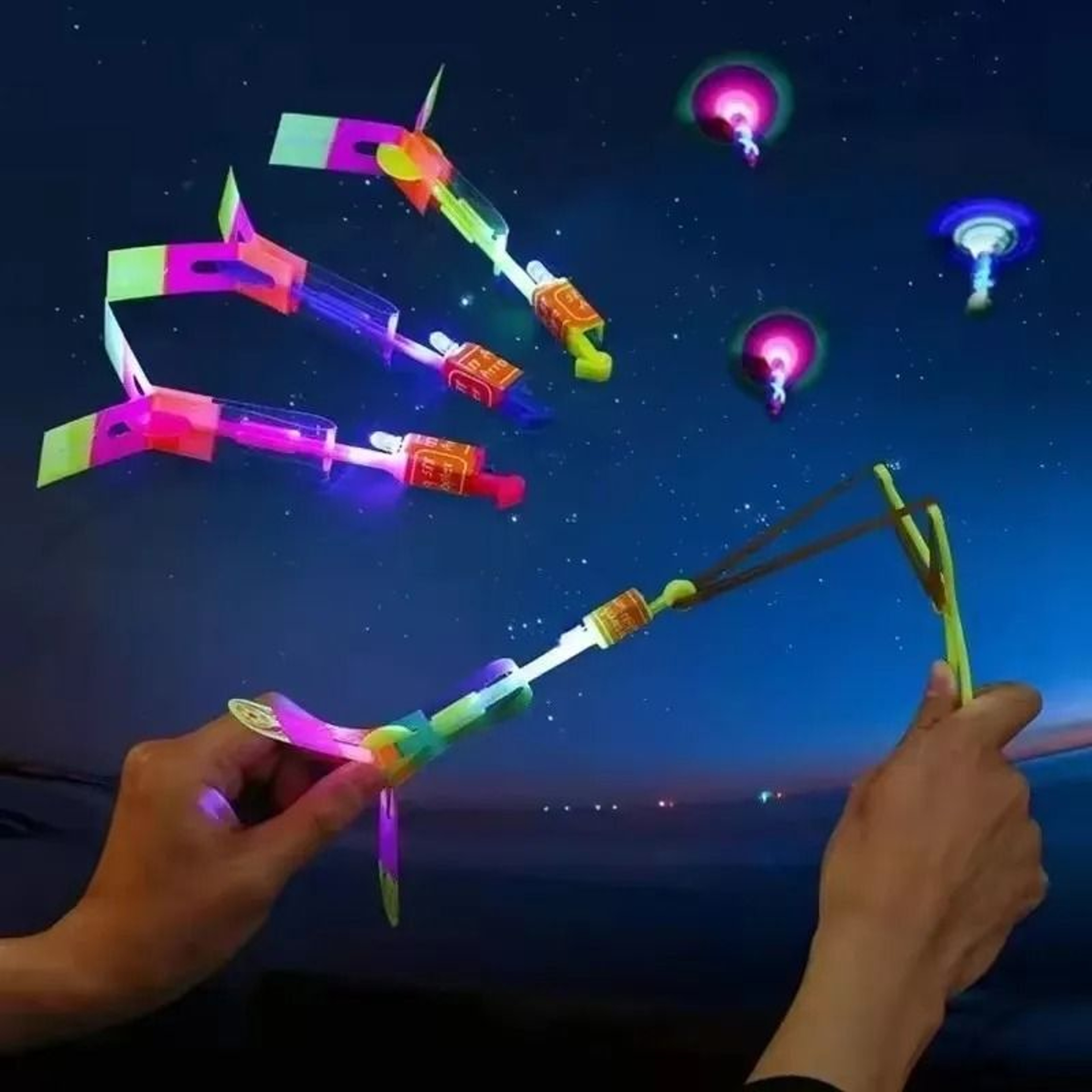 LED Aerial Glow Slingshots 2