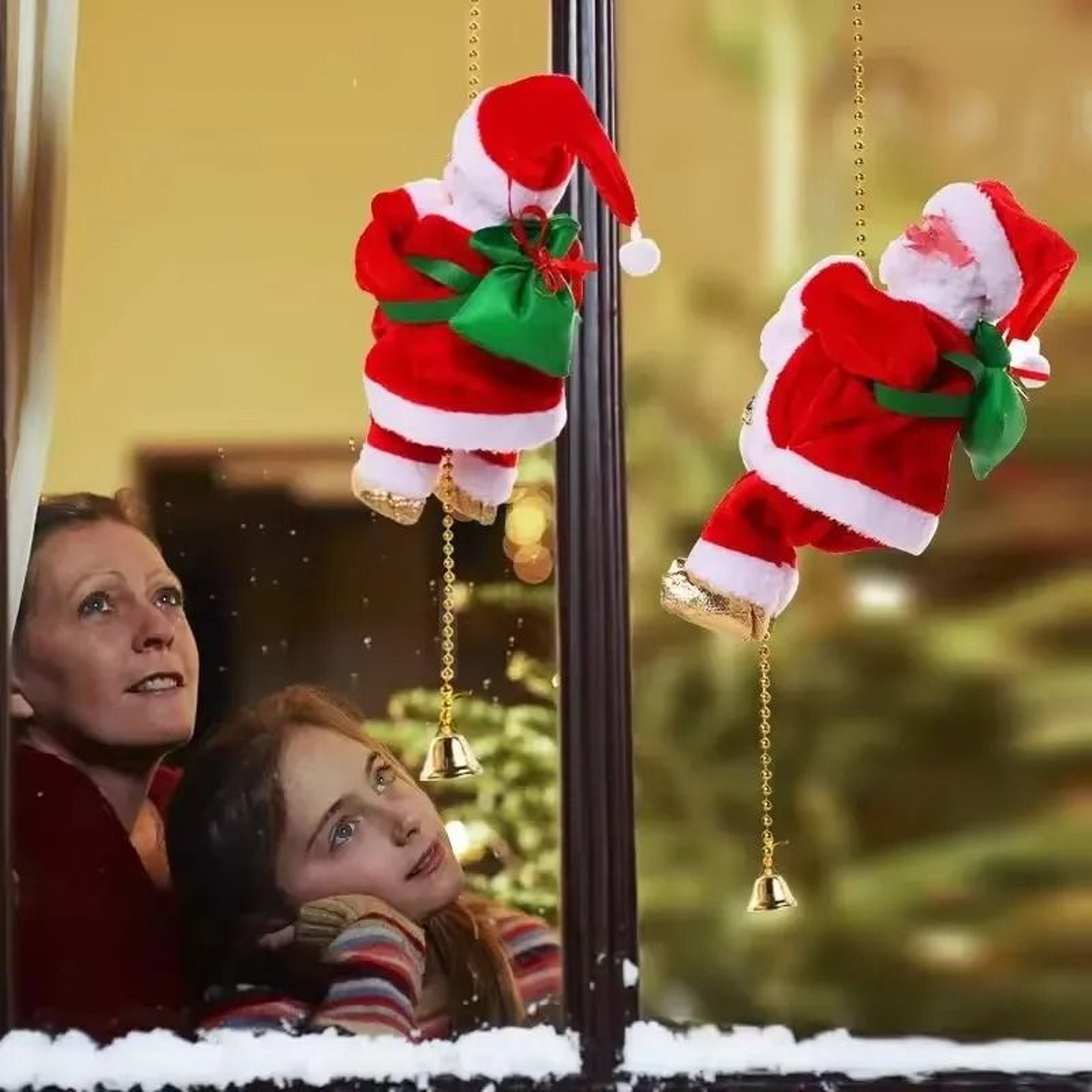 Electric Animated Climbing Santa Claus 3