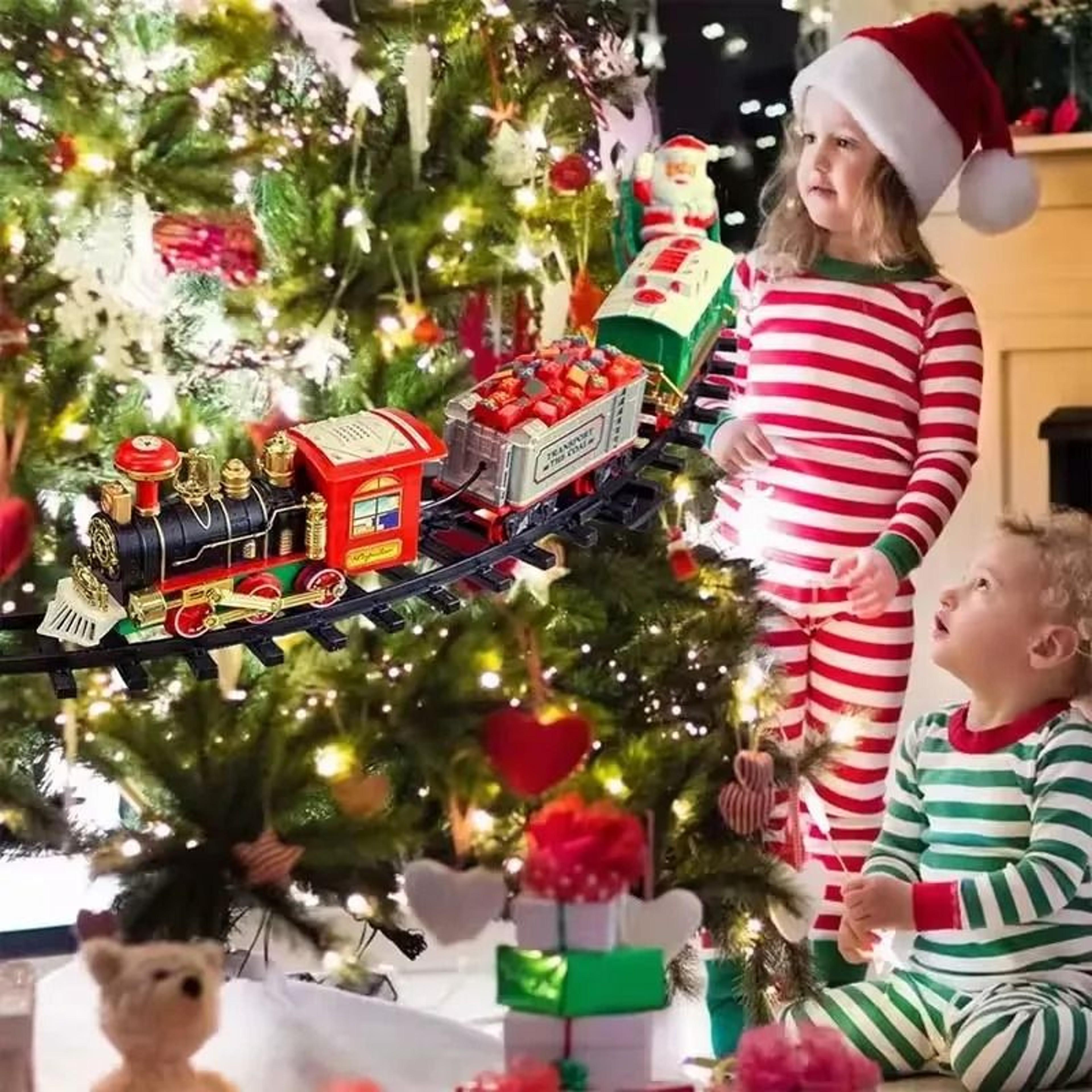 Christmas Railway Train Set 1