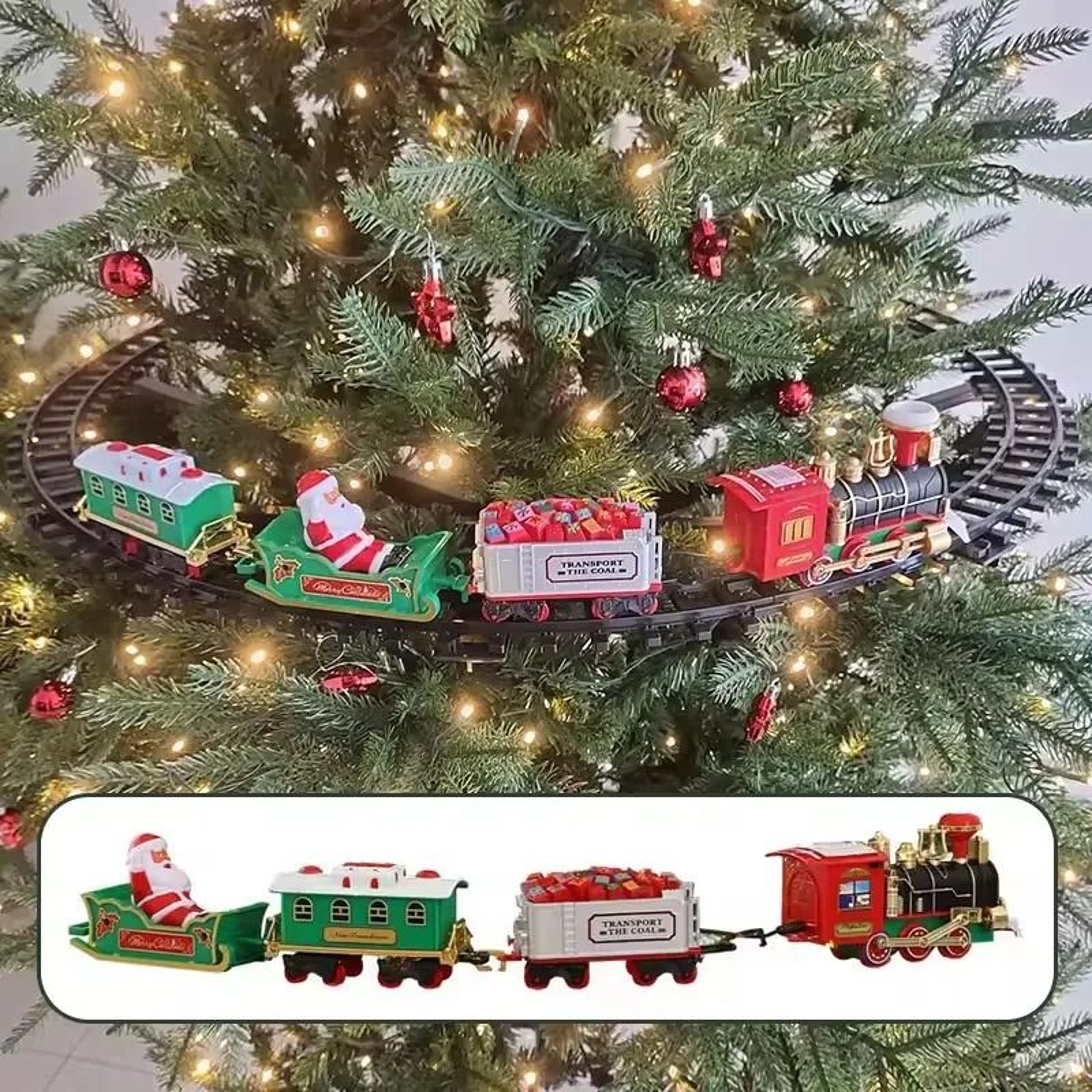 Christmas Railway Train Set 3