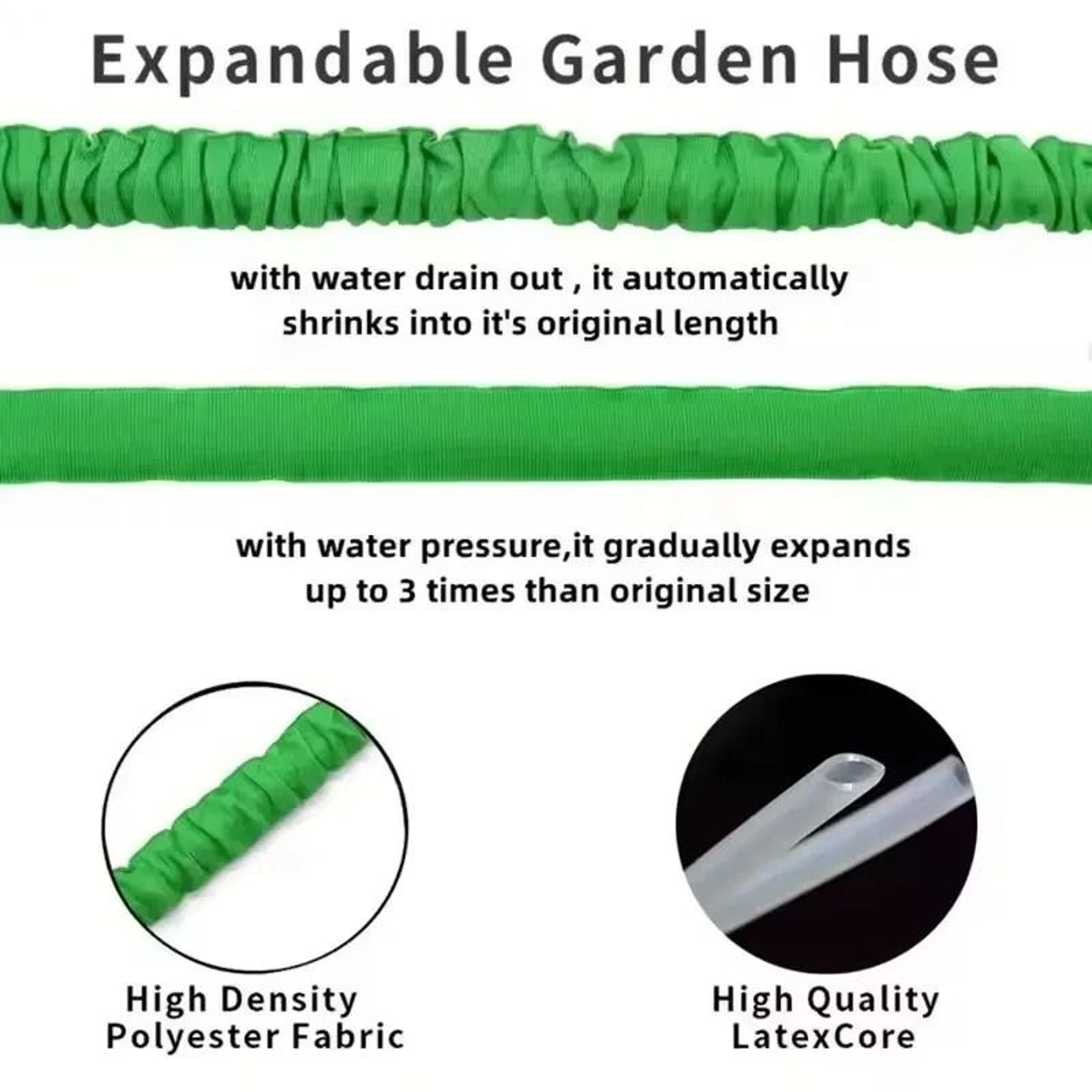 Expandable Magic Garden Hose 3