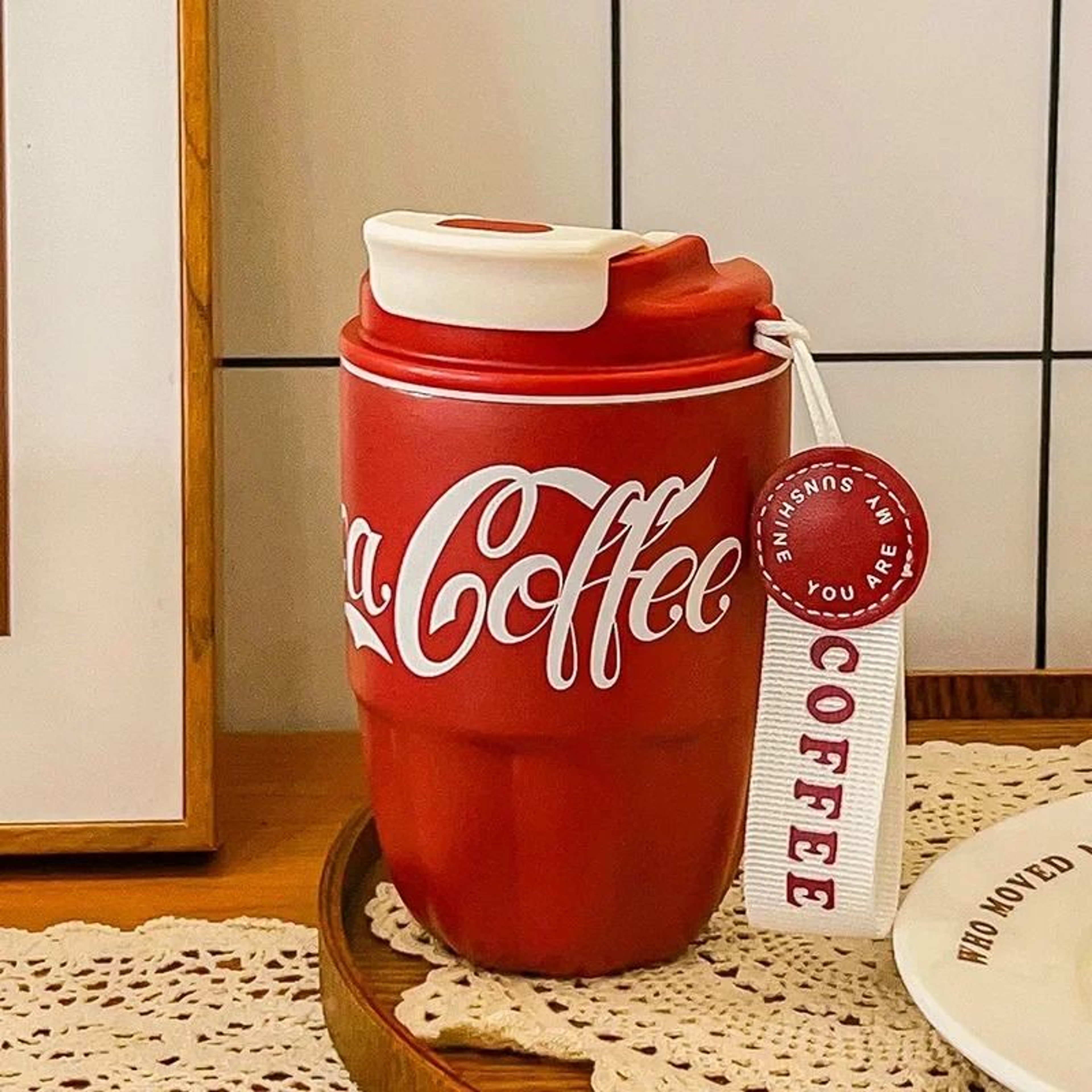 Coca Cola Style Stainless Steel Insulated Cup 7