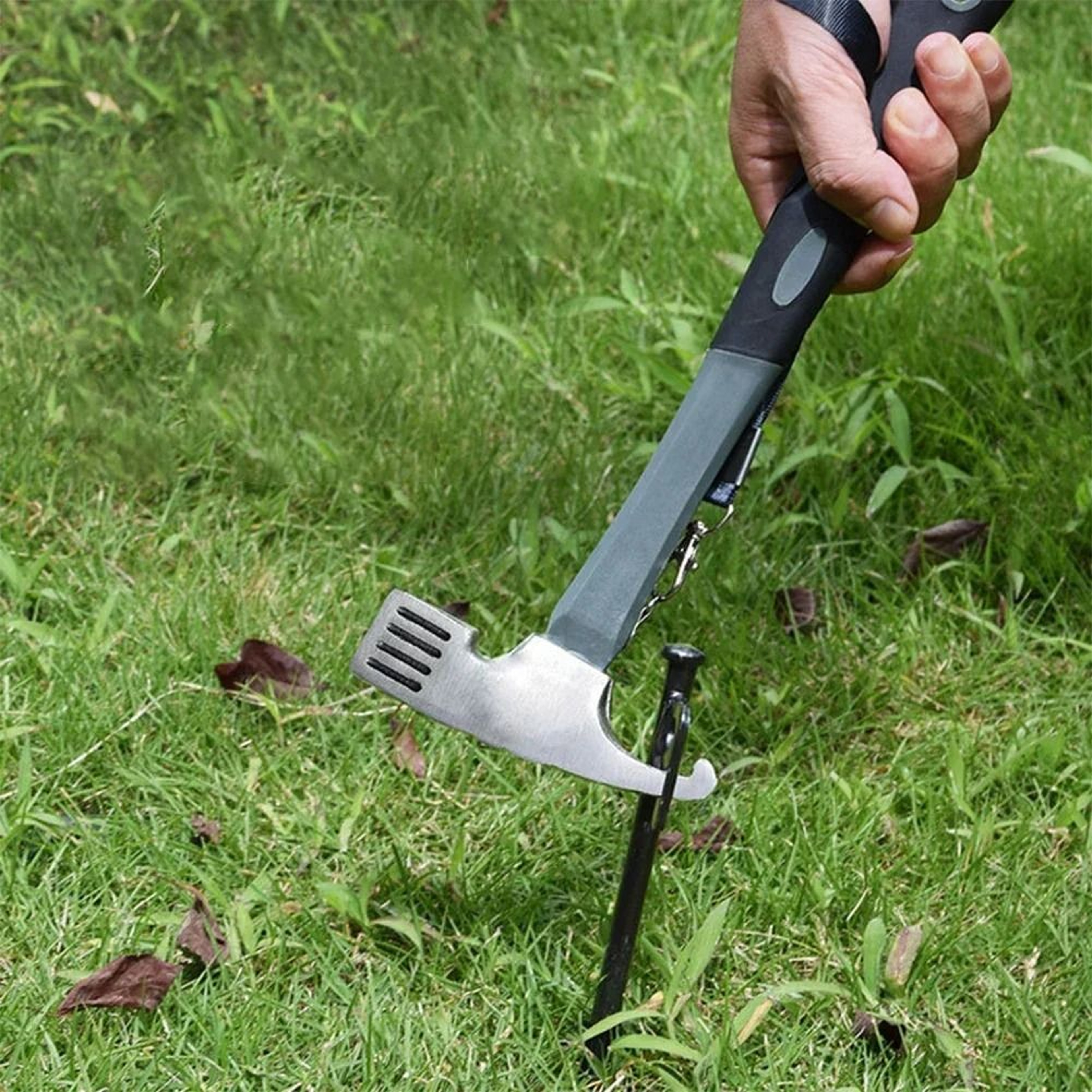 Heavy Duty Camping Tent Stake And Hammer Set 2