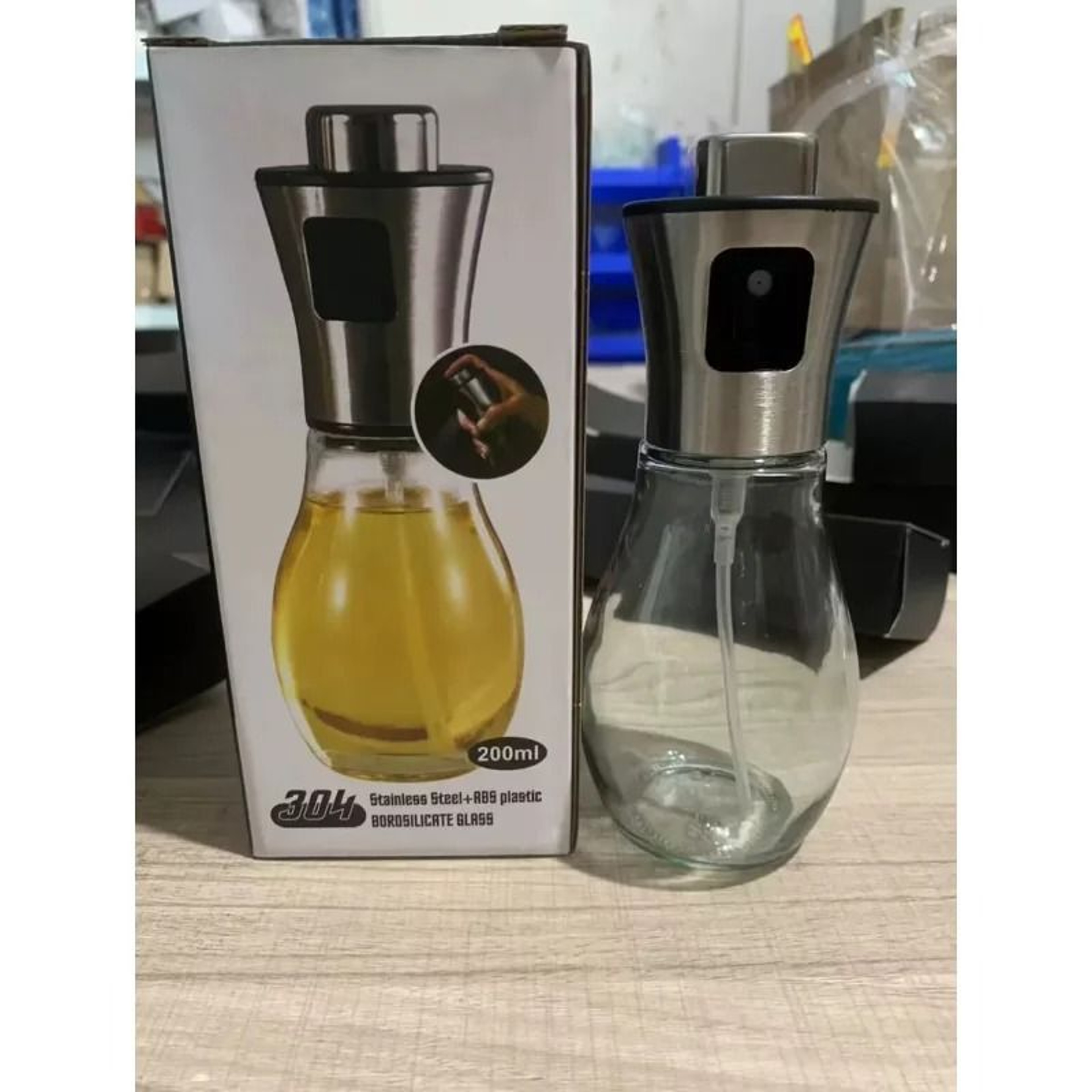 Professional Culinary Glass Oil Sprayer 5