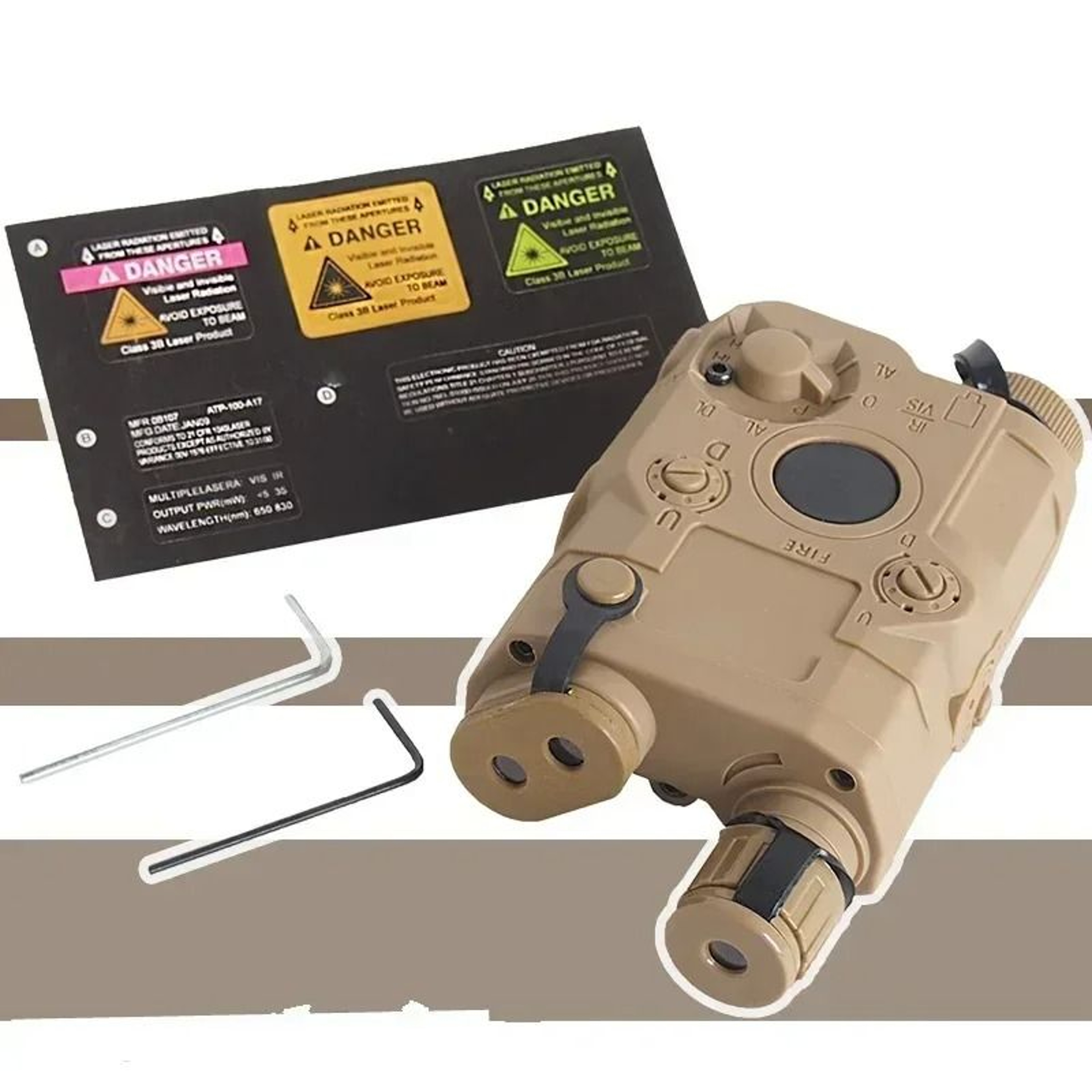 Tactical Weapon Mounted Accessory Replica Case 3