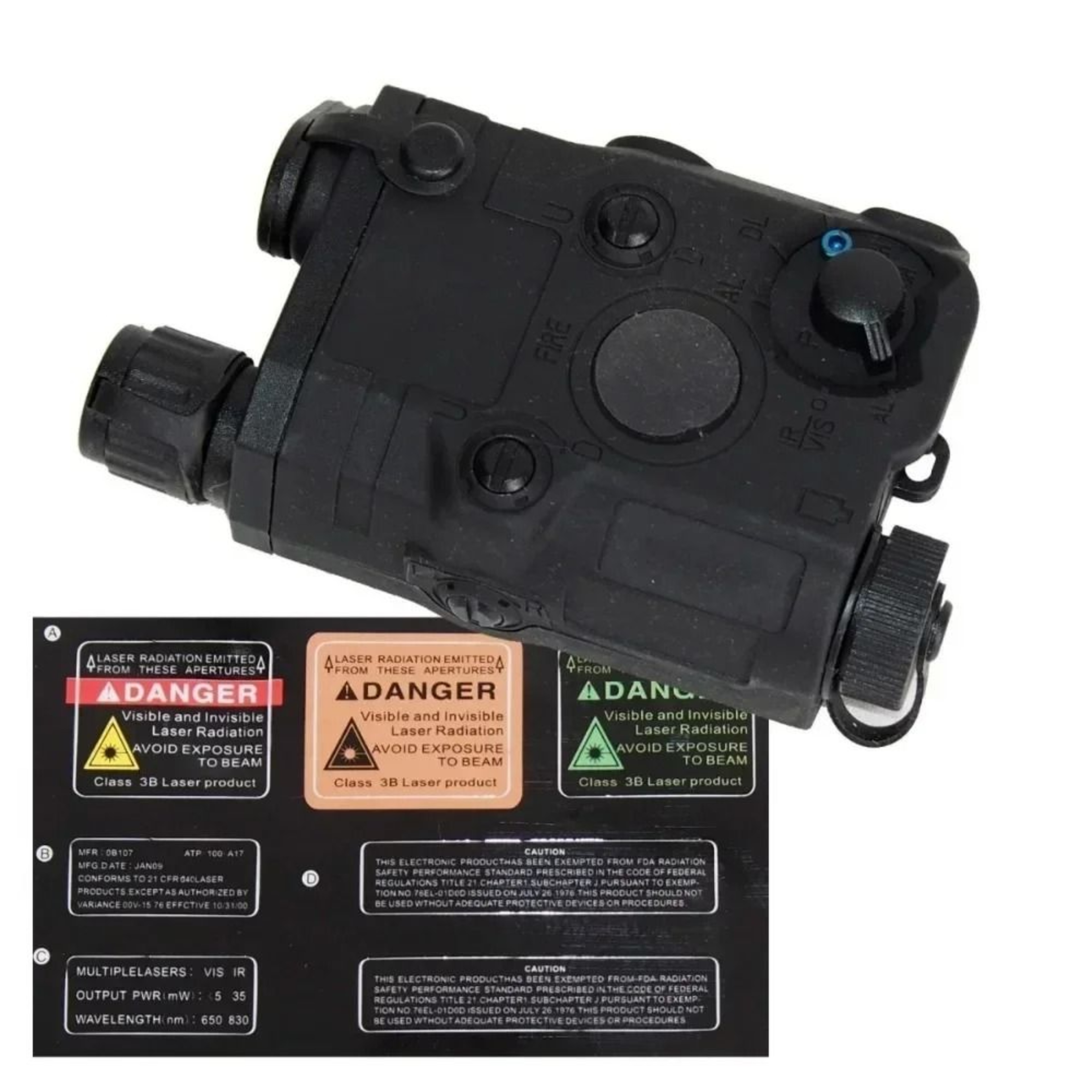 Tactical Weapon Mounted Accessory Replica Case 4