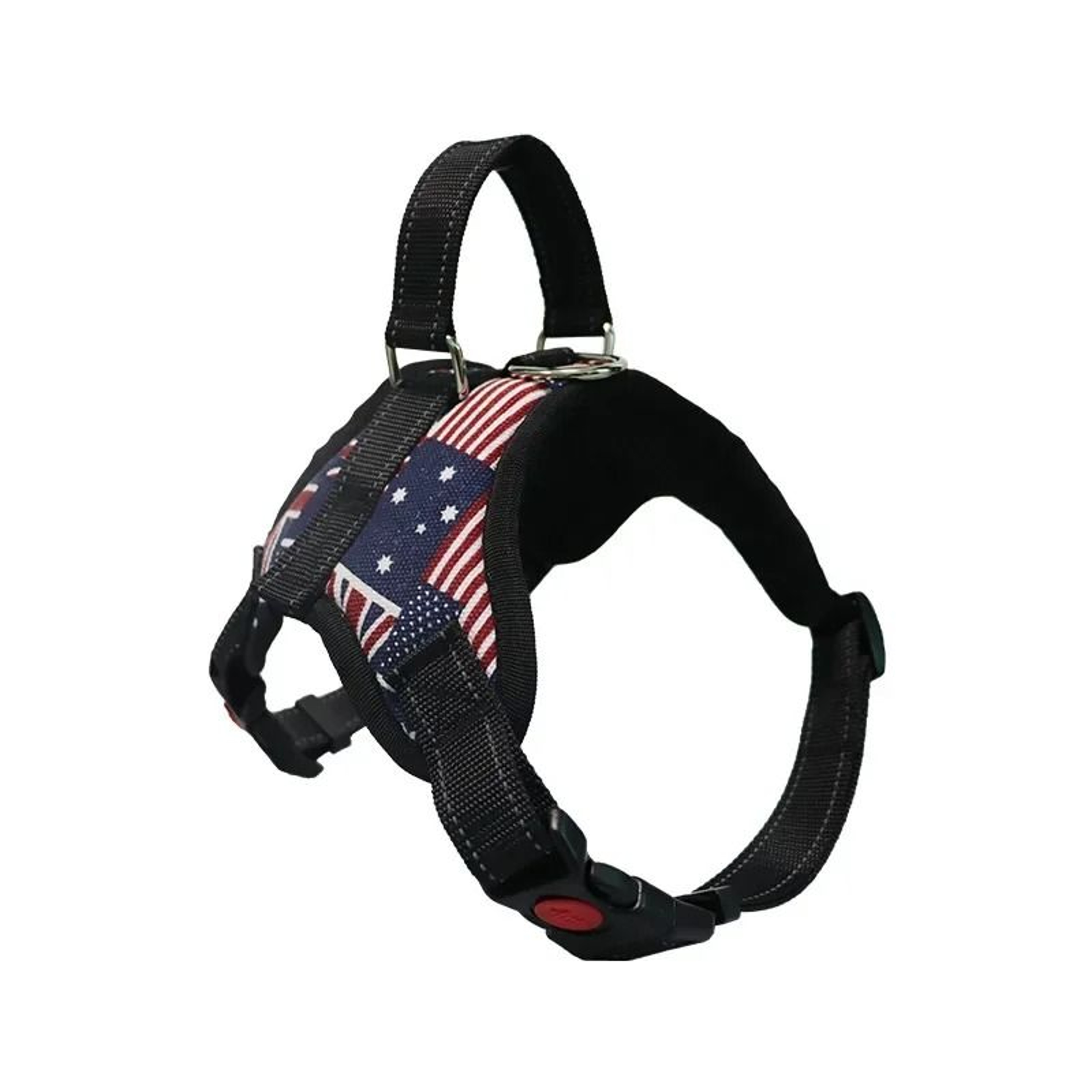 Heavy Duty Adjustable Reflective Dog Harness And Leash Set 15