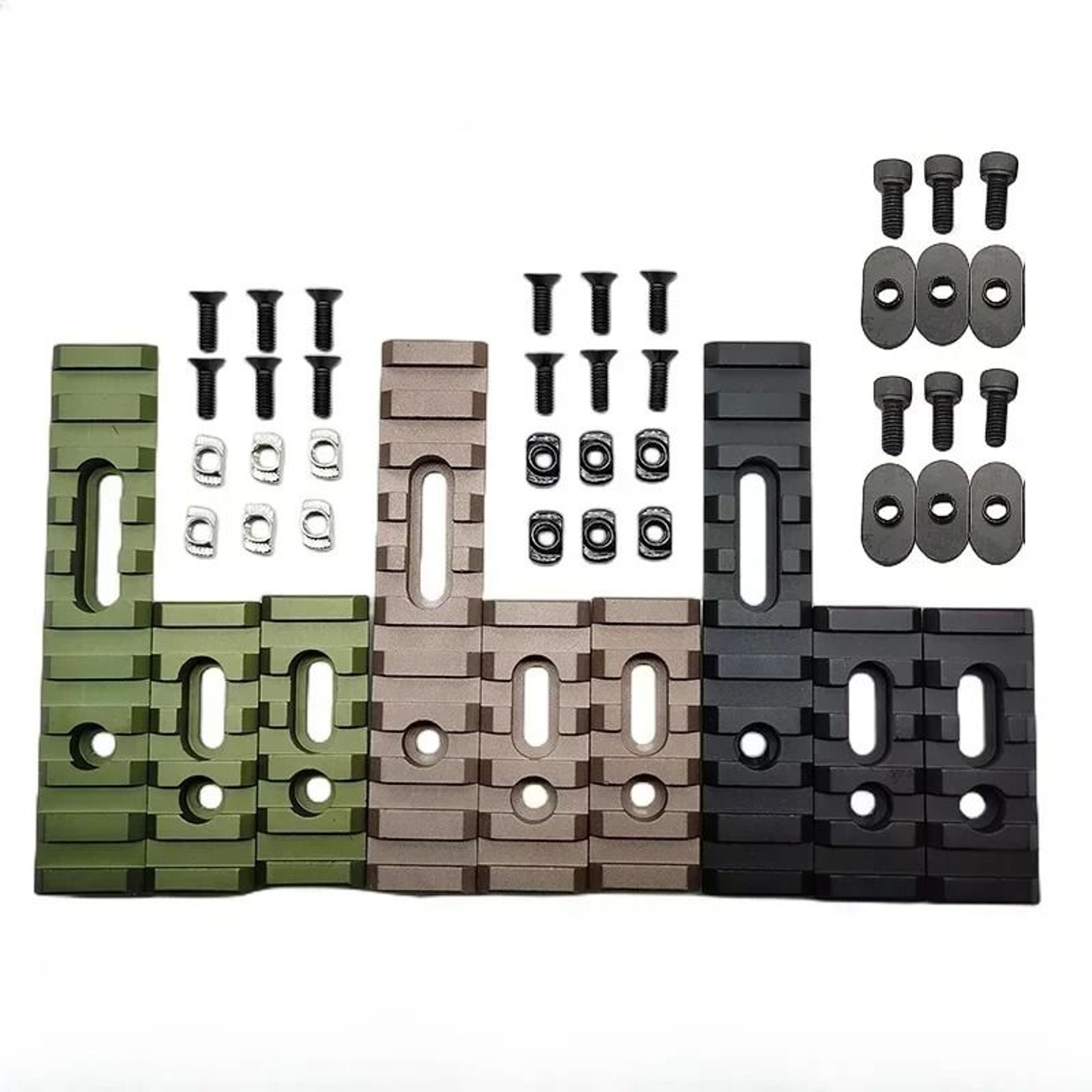 Aluminum Tactical Helmet Rail Mount Adapter Set 1