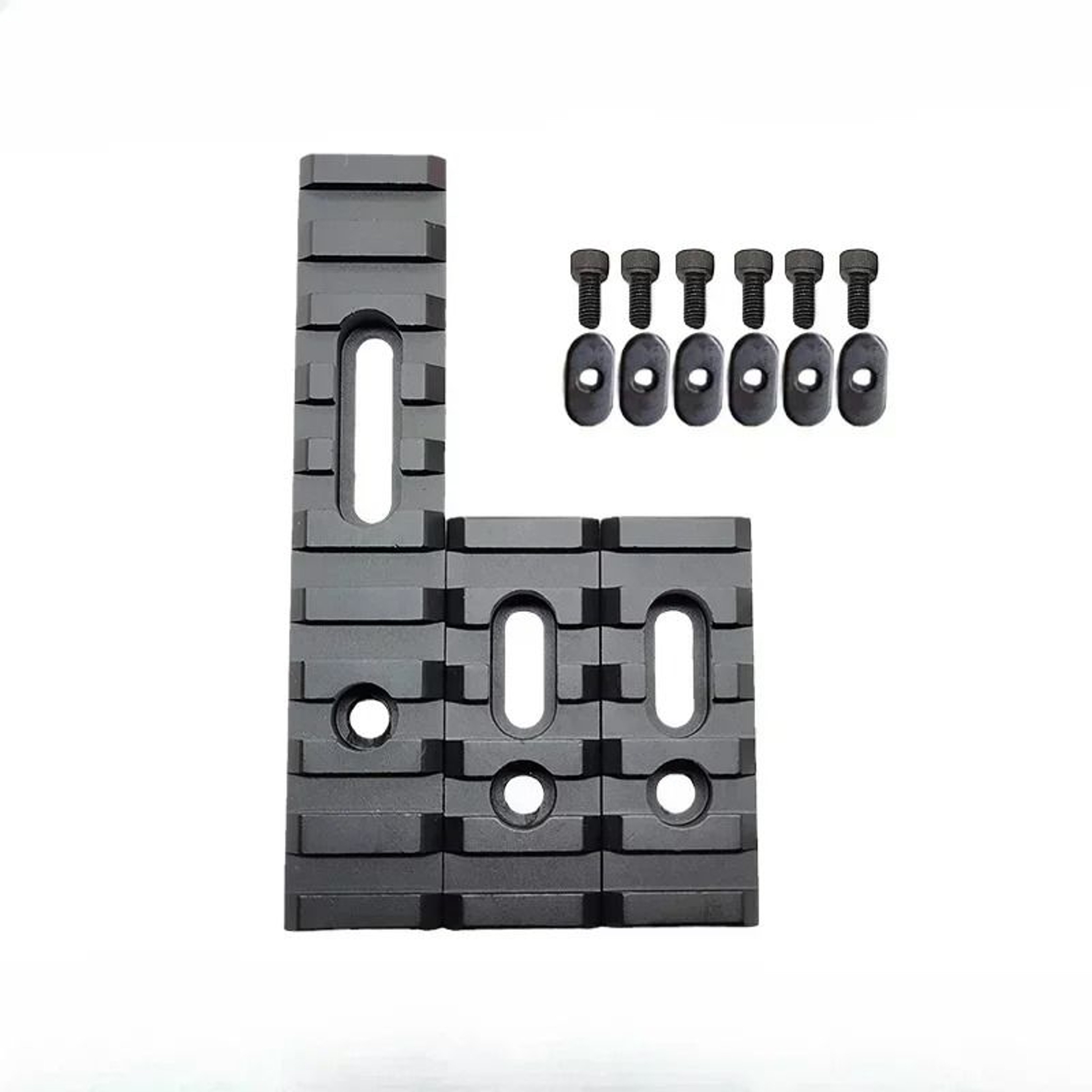 Aluminum Tactical Helmet Rail Mount Adapter Set 6