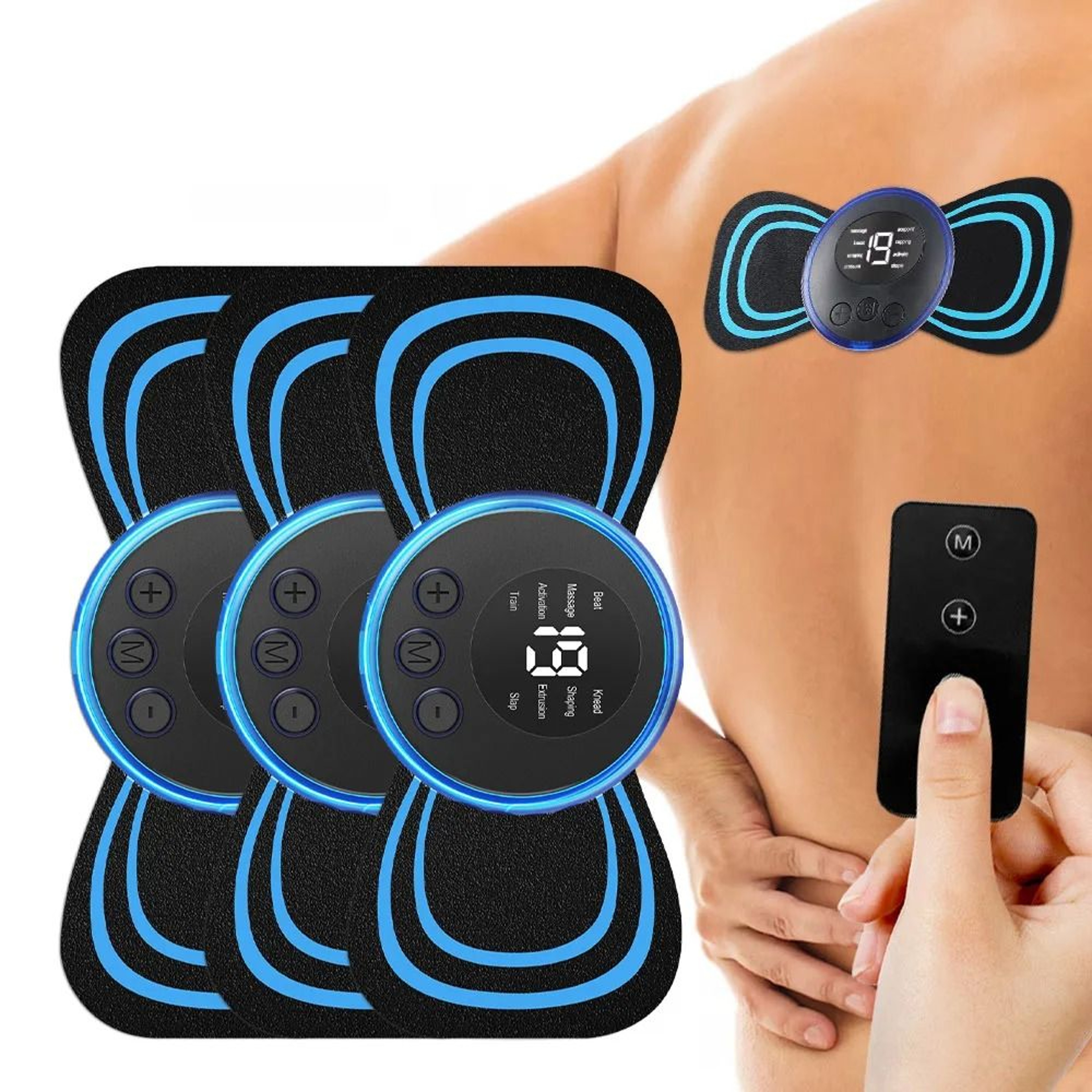 Portable EMS Mini Cervical Massager 0
