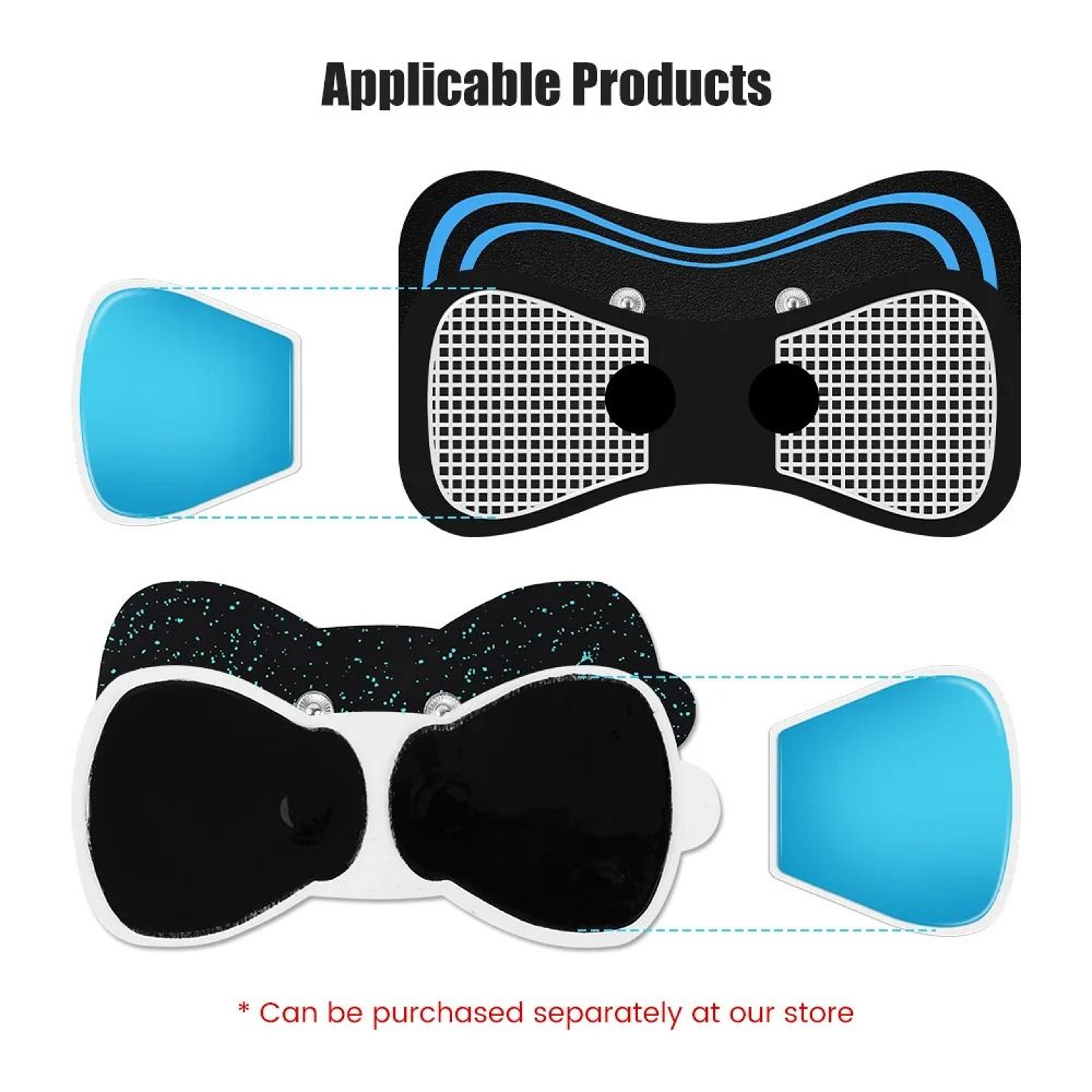 Universal Hydrogel Replacement Pads For Pulse Therapy Devices 2
