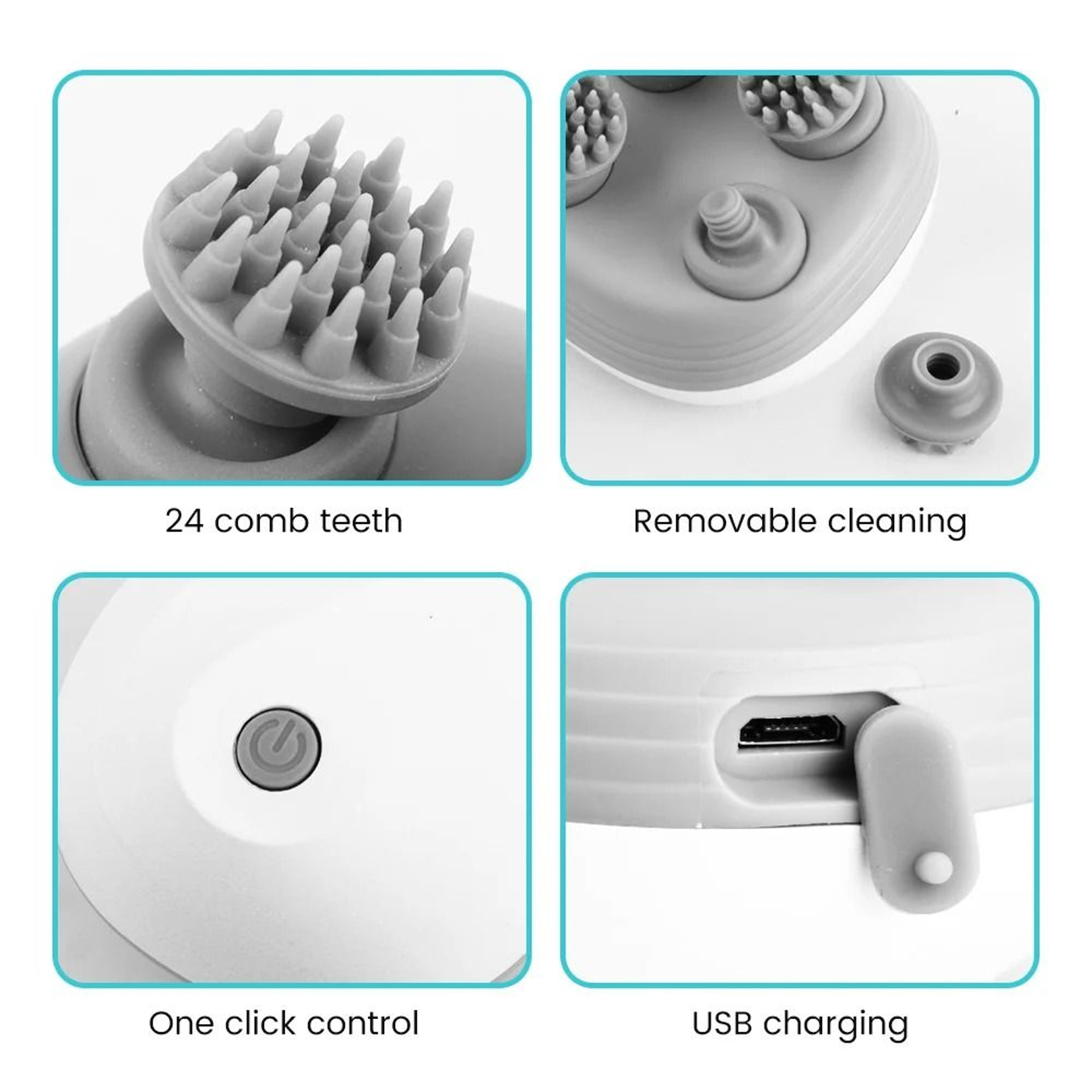 Wireless Deep Tissue Scalp And Body Massager 5