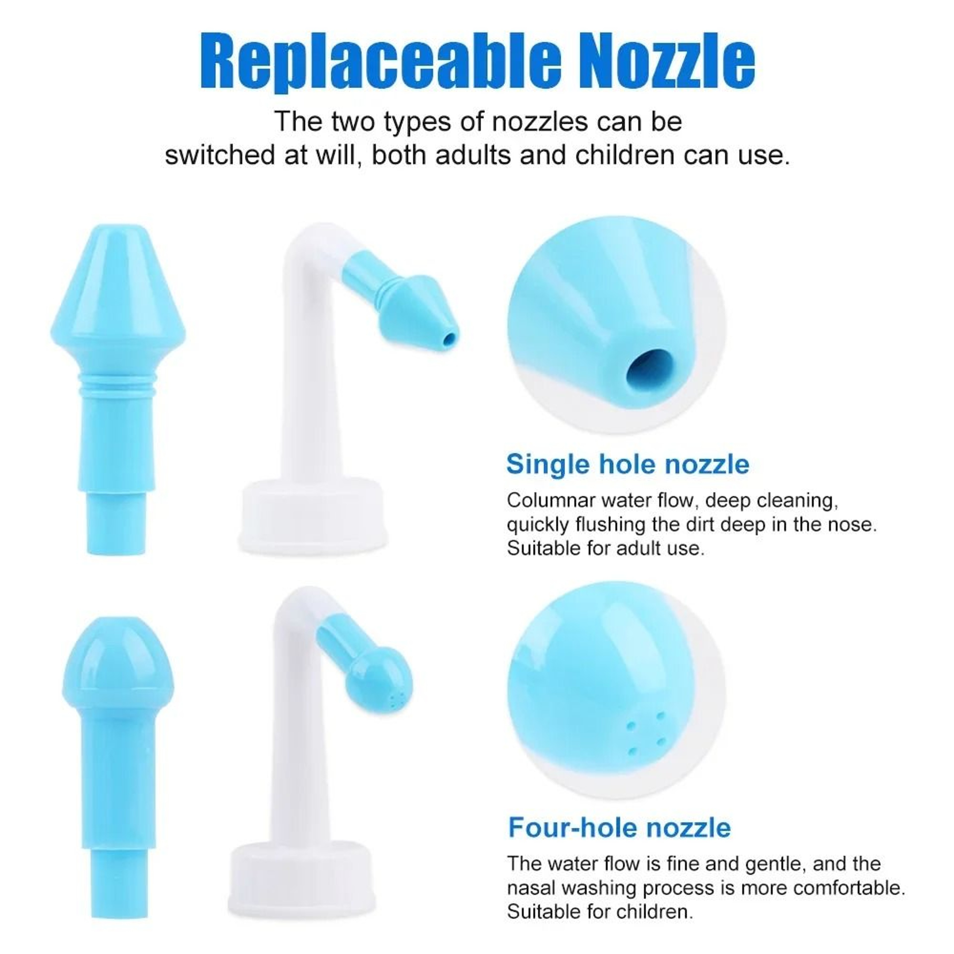 Dual Capacity Sinus Relief And Nasal Irrigation System 5