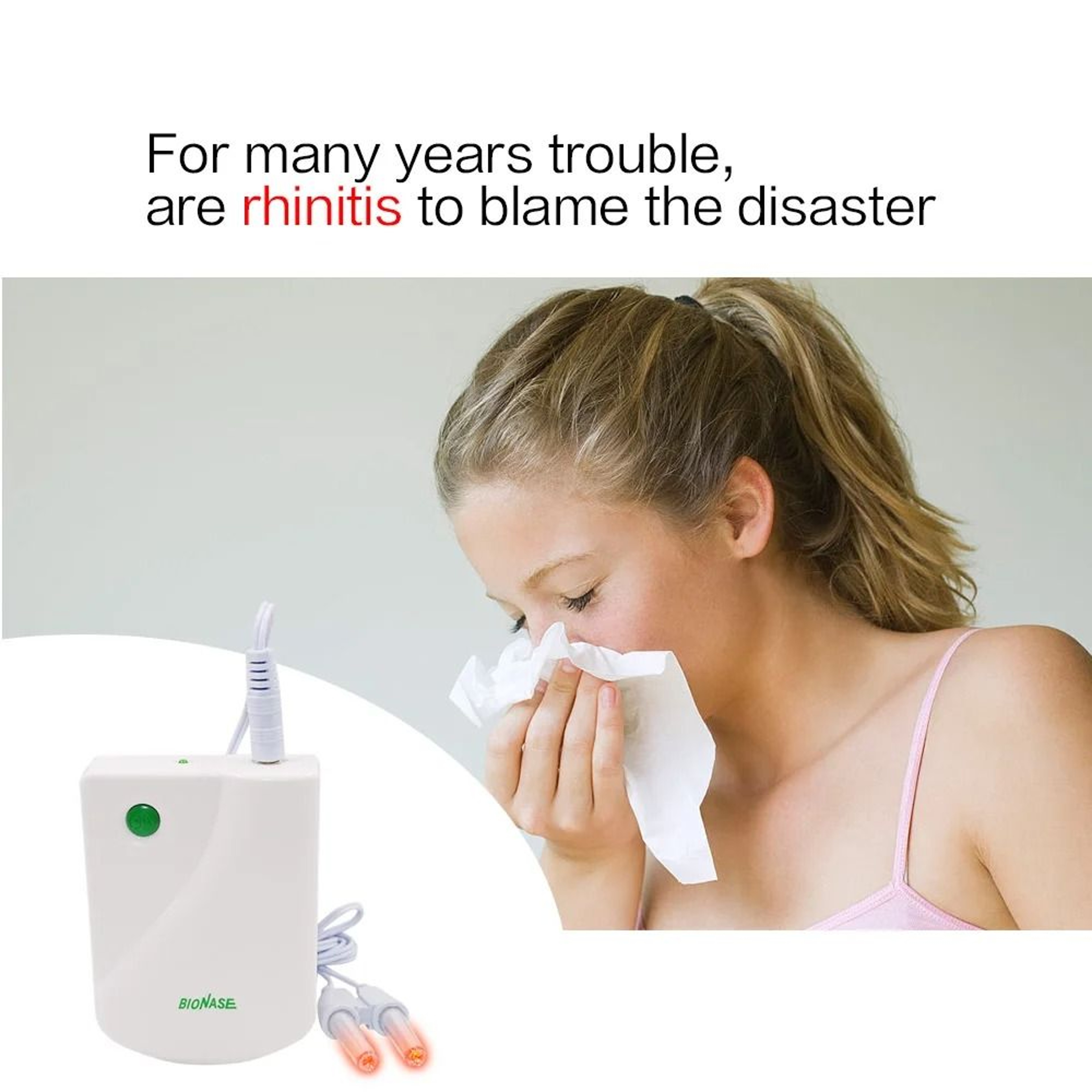 Dual Action Sinus Relief And Nasal Light Therapy System 1