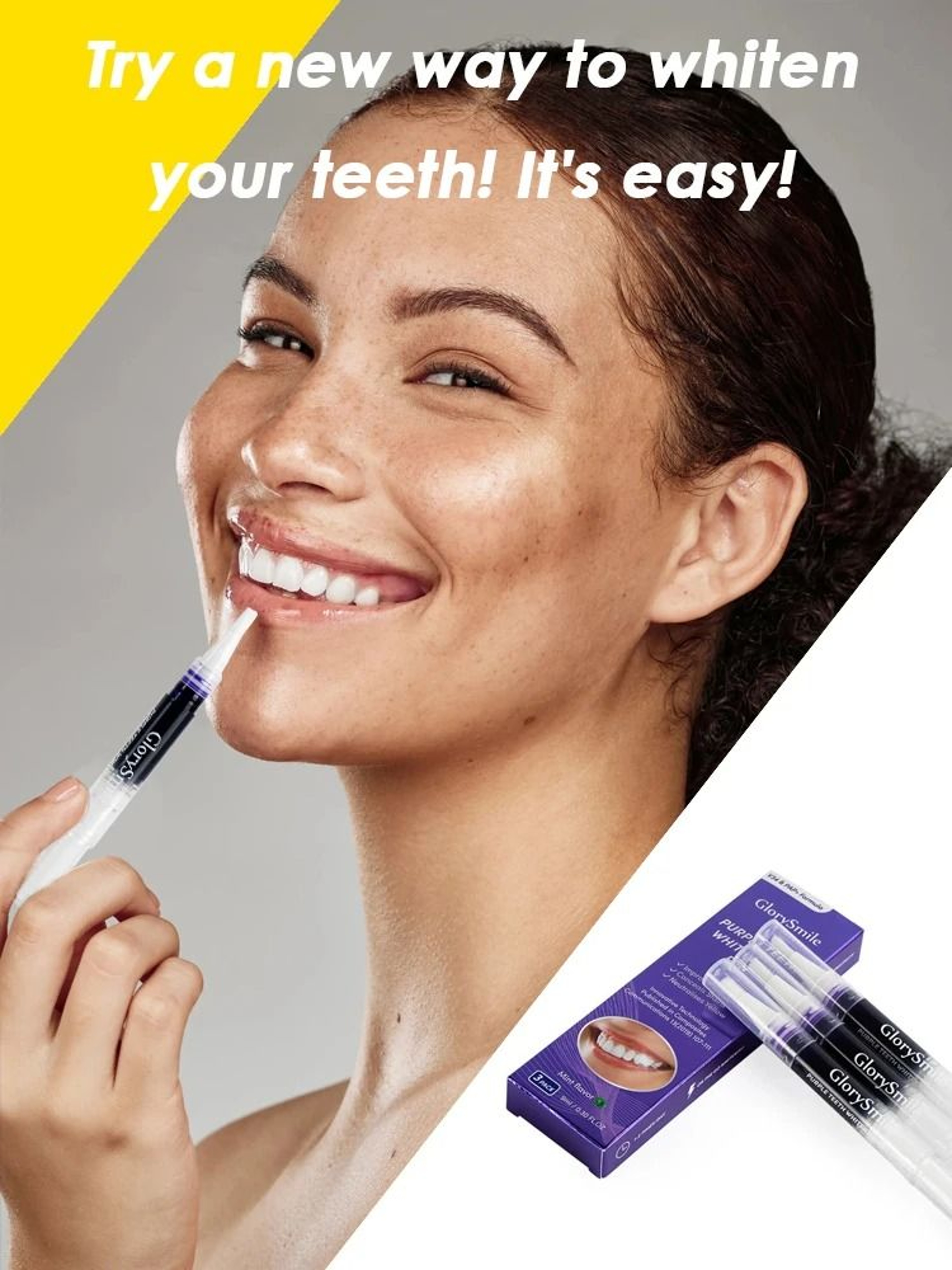 Purple Precision Color Correcting Teeth Whitening Pen 3