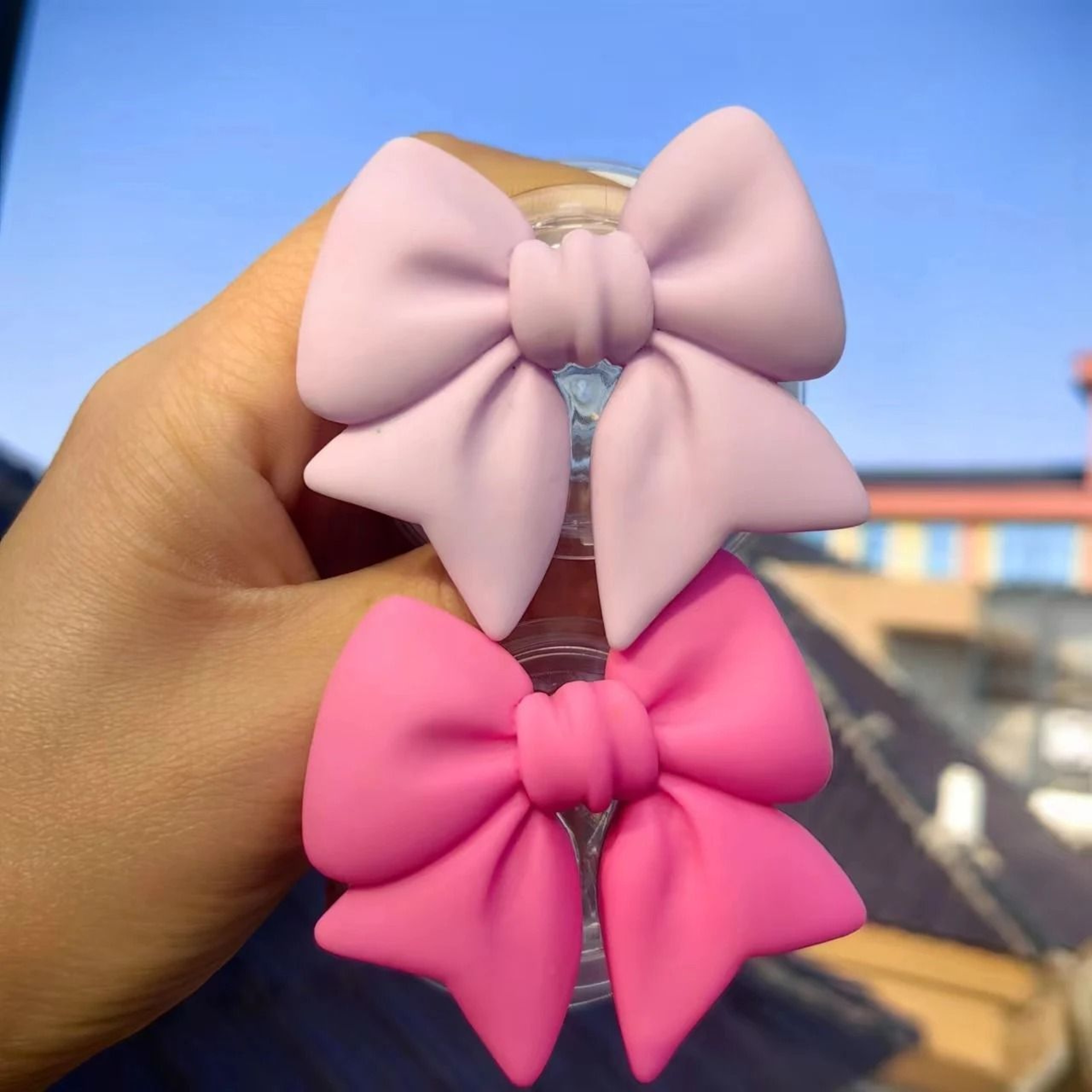 Macaron Bow Magnetic Phone Grip And Stand 4