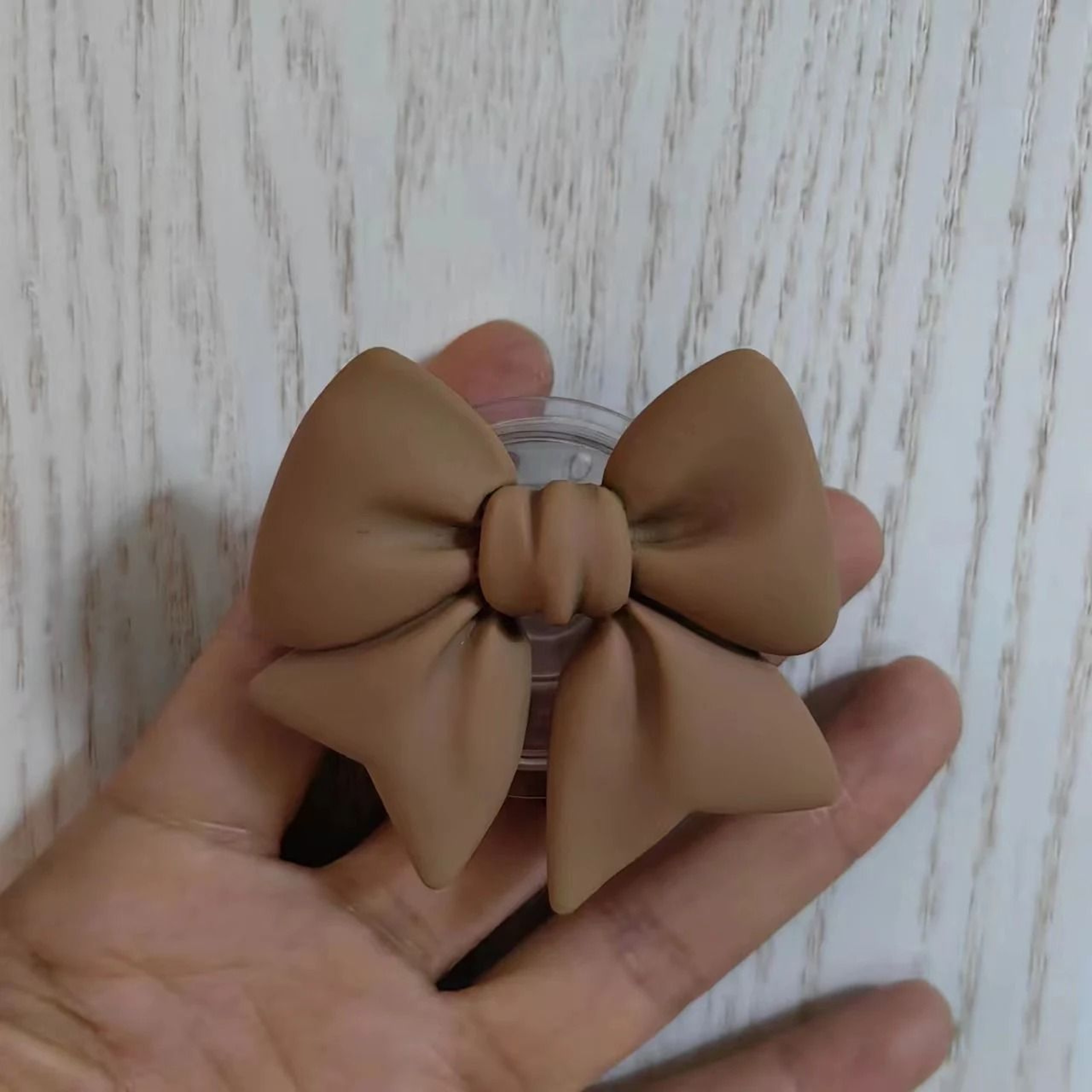 Plain Macaron Bow Knot Universal Phone Grip And Stand 10