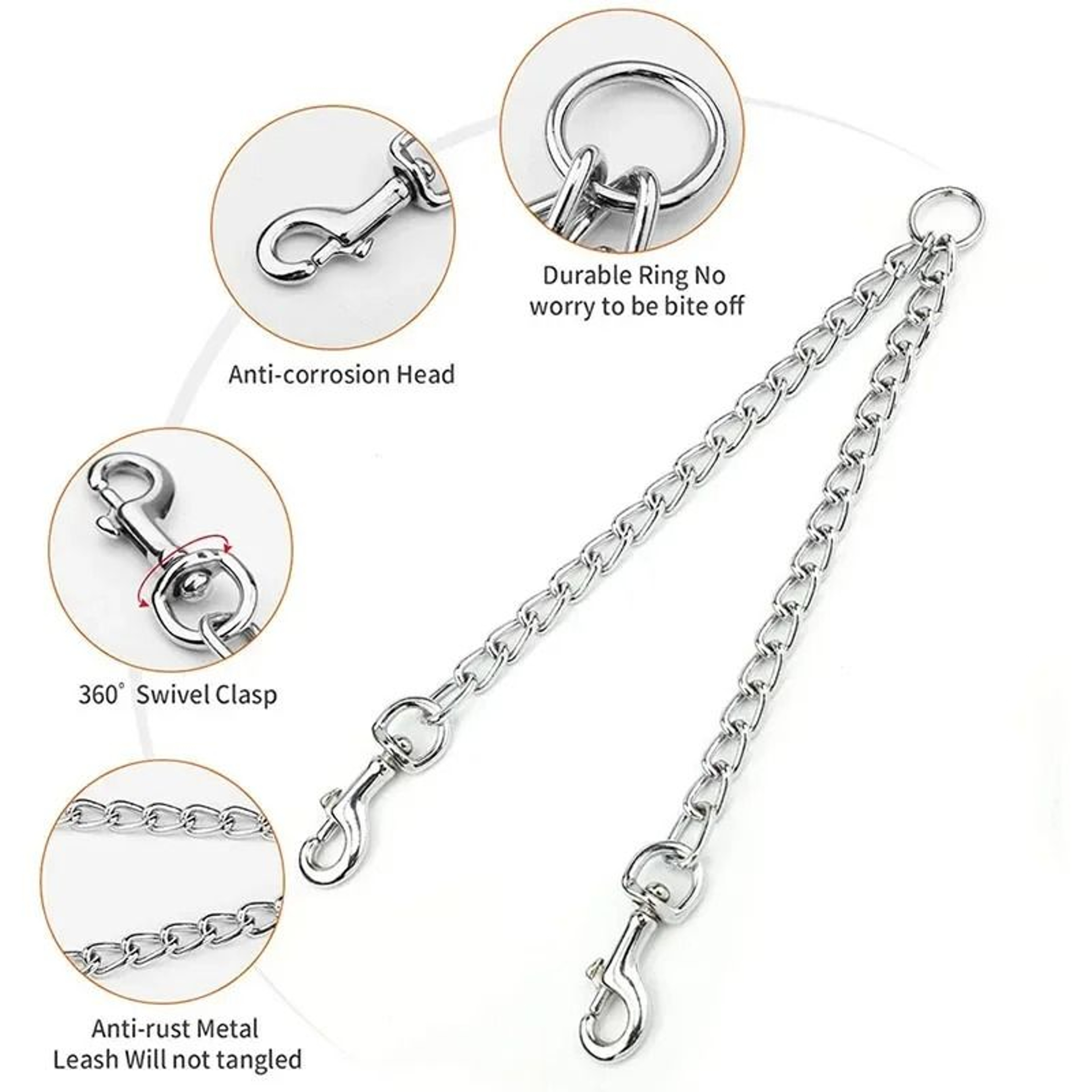 Heavy Duty Stainless Steel Double Dog Coupler 3