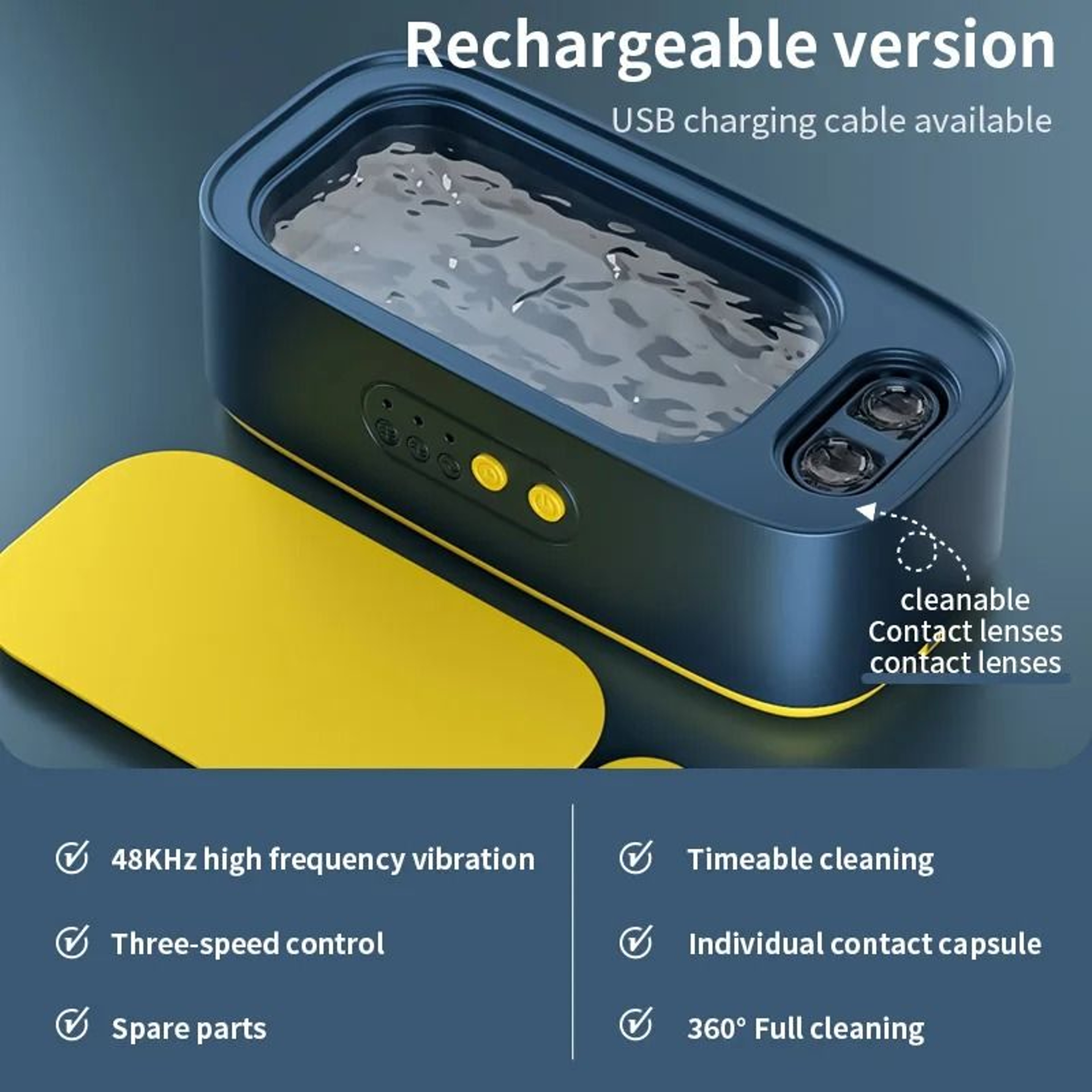Adjustable Double Bin High Frequency Ultrasonic Cleaning Machine 7