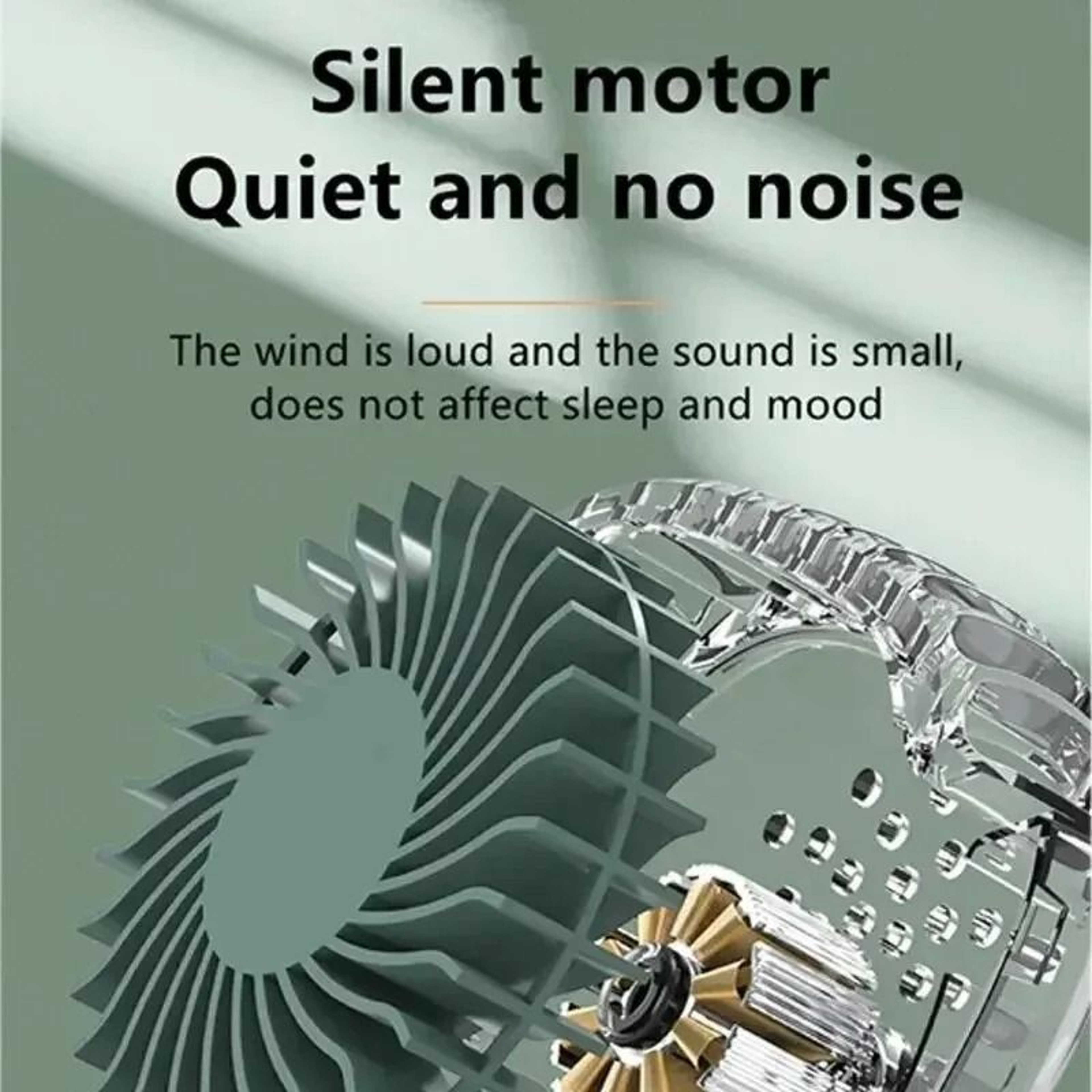 Mini Portable Bladeless Turbo Handheld Fan 1