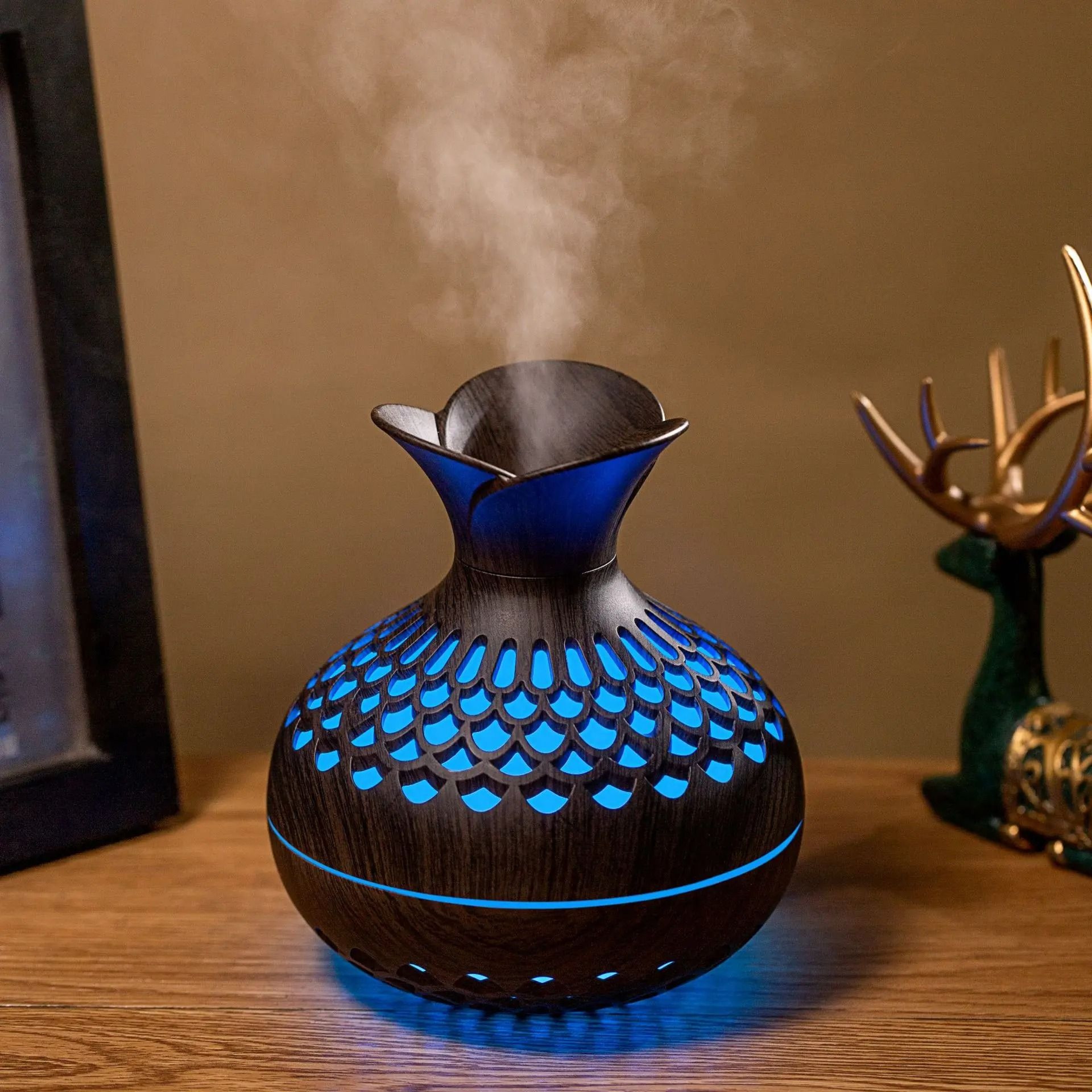 Elegant Hollow Vase Mini USB Air Humidifier 1