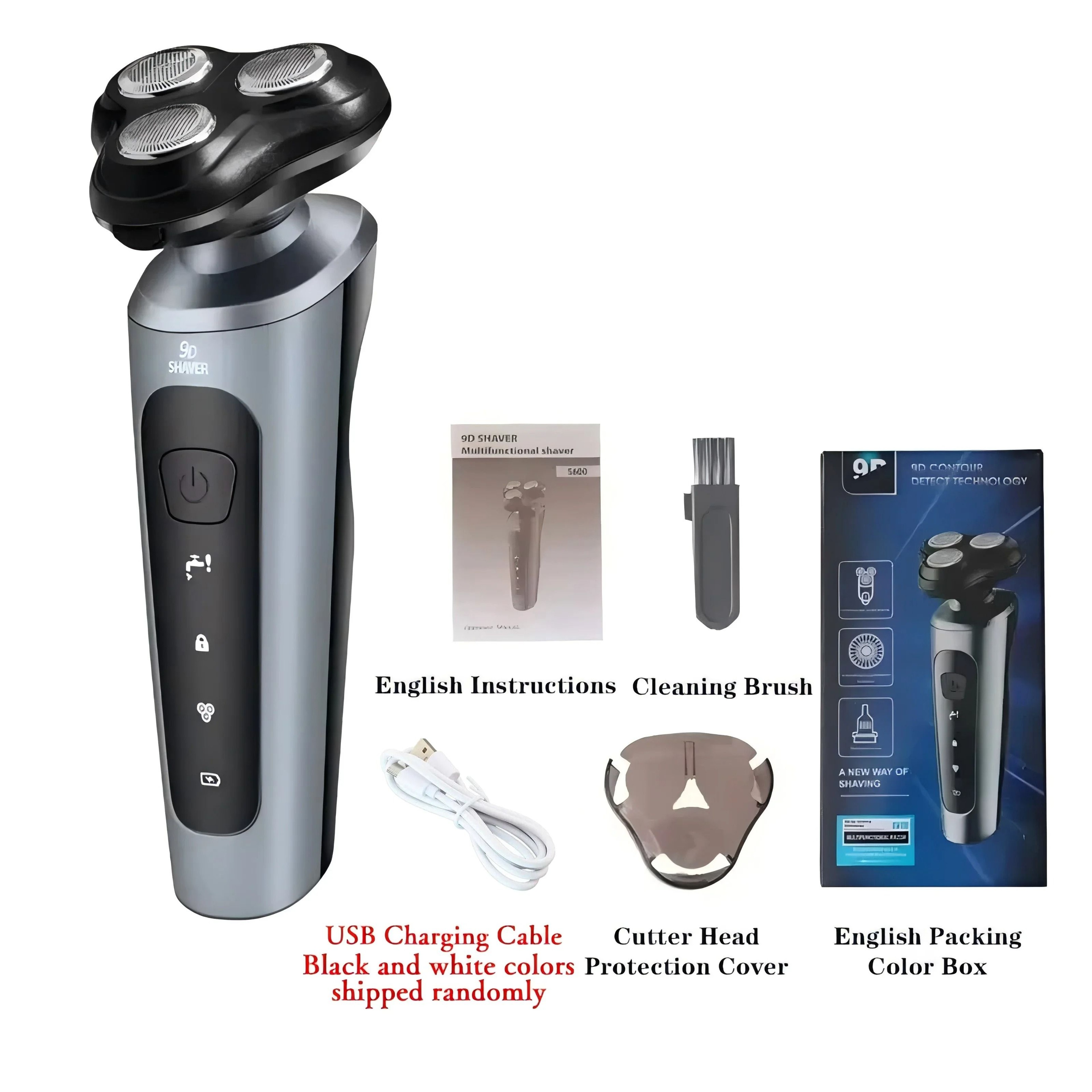 Precision Intelligent Rechargeable Wet And Dry Mens Shaver 6