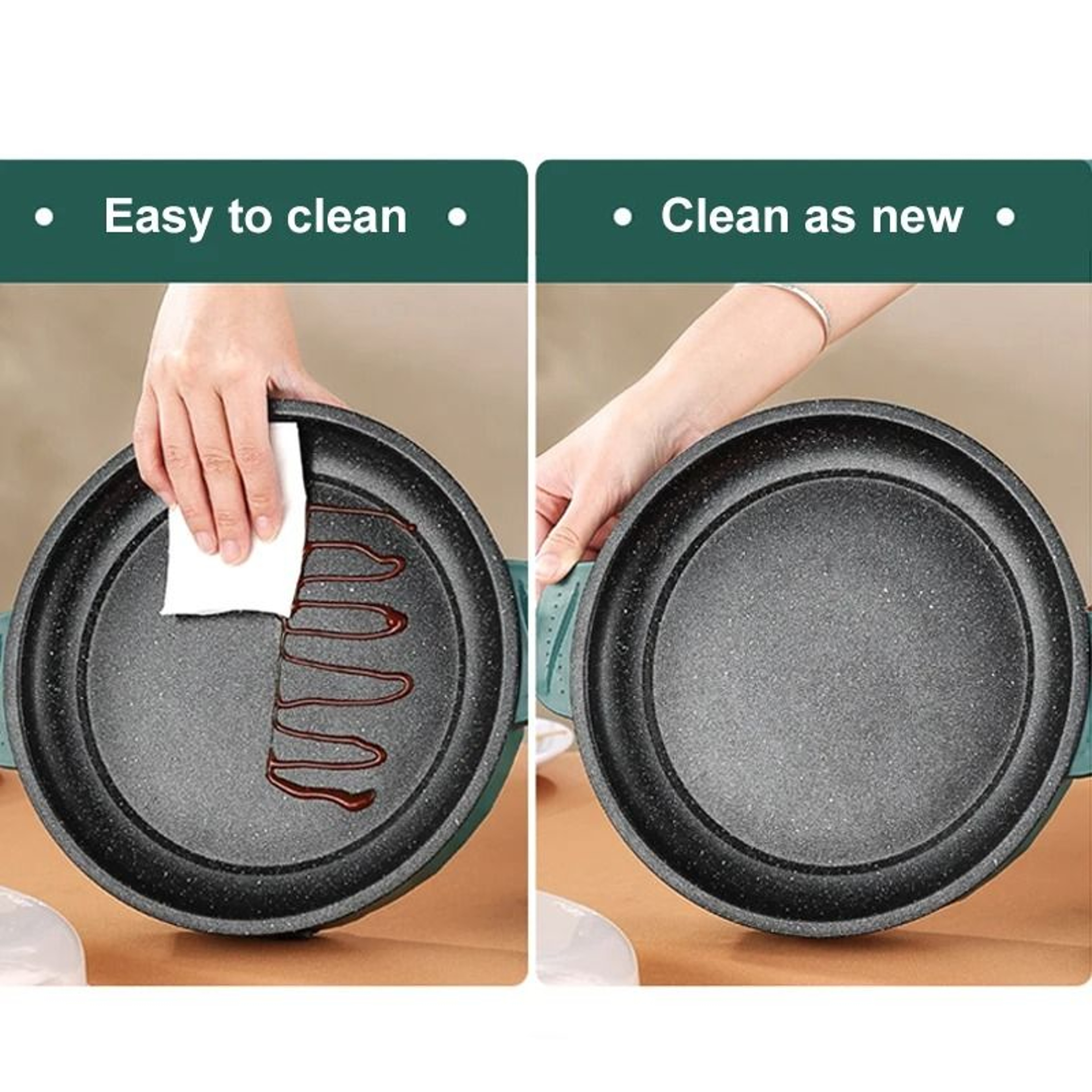 Professional Non Stick Electric Multi Cooker And Frying Pan 4