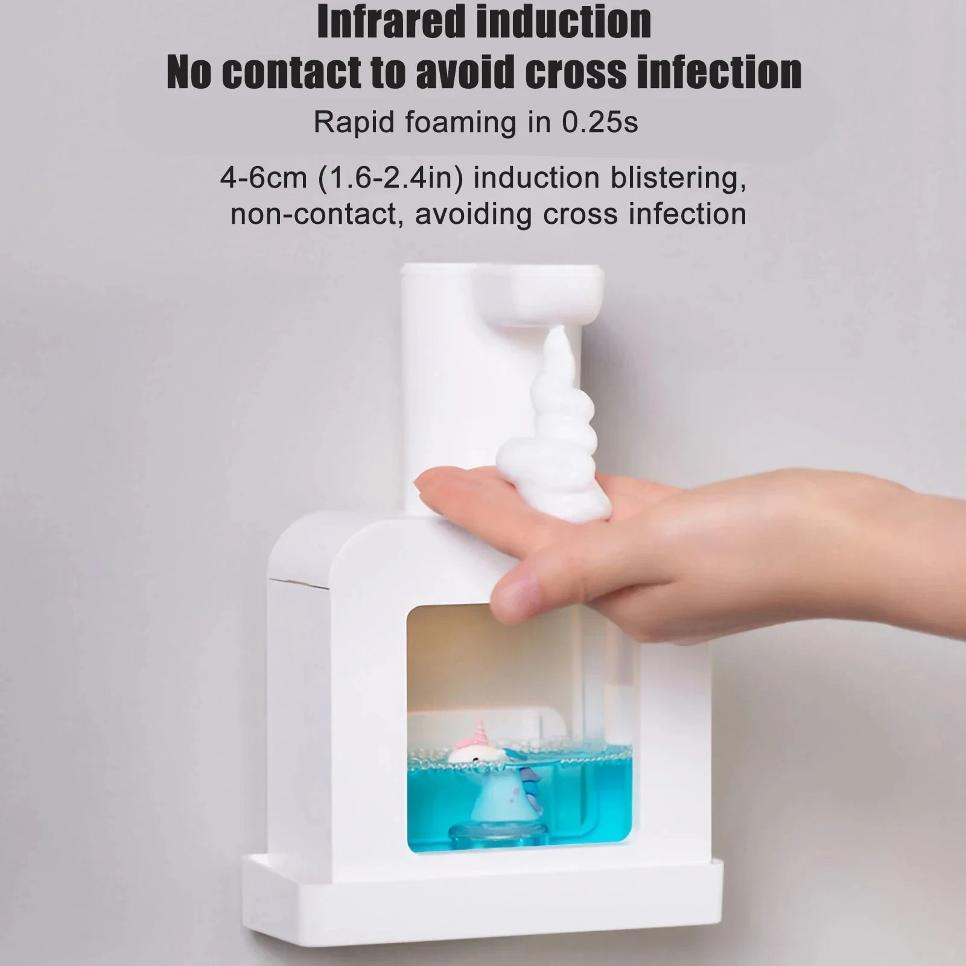 Professional 135 Oz Automatic Cute Pet Soap Dispenser 5