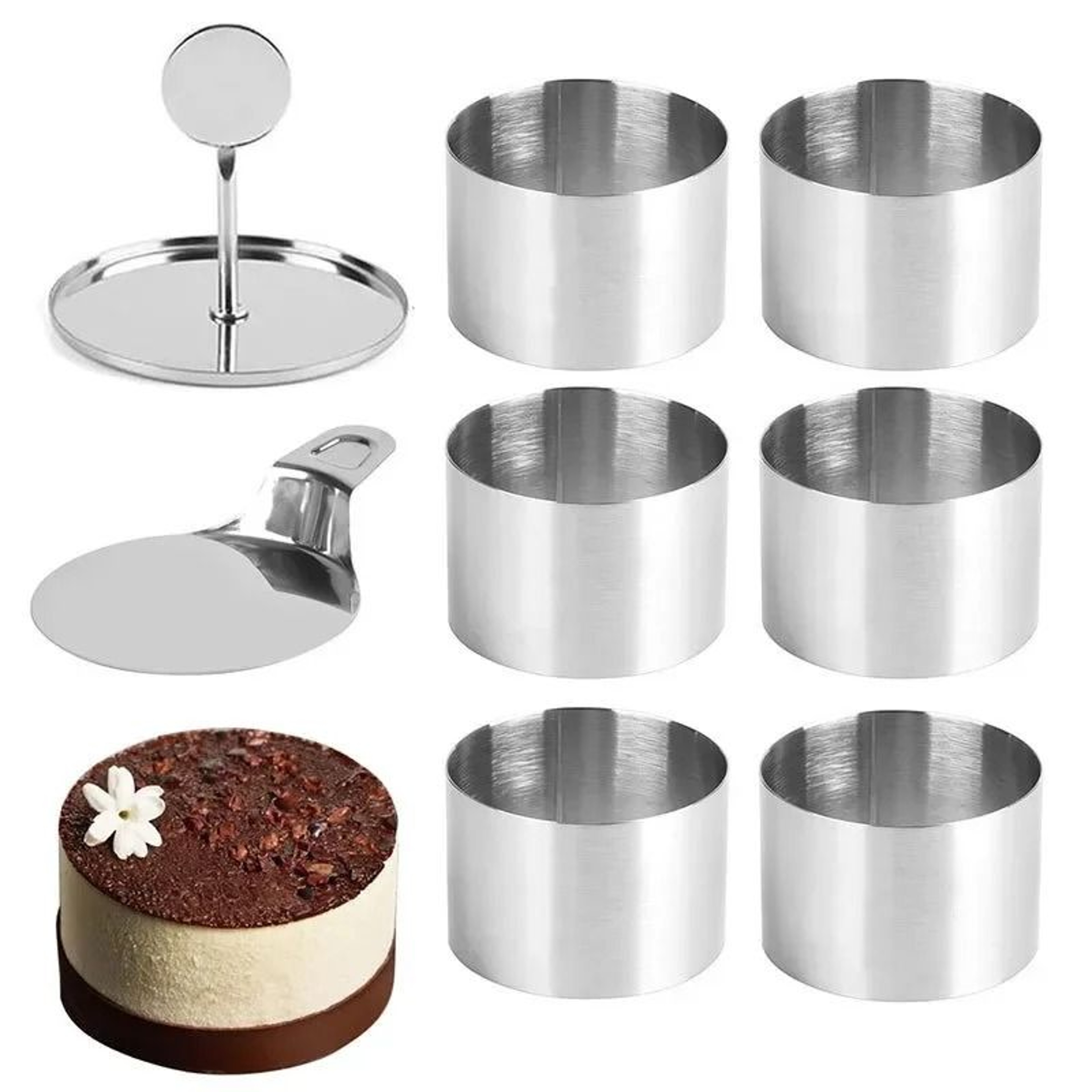 Professional Stainless Steel Precision Pastry And Food Mold System 7