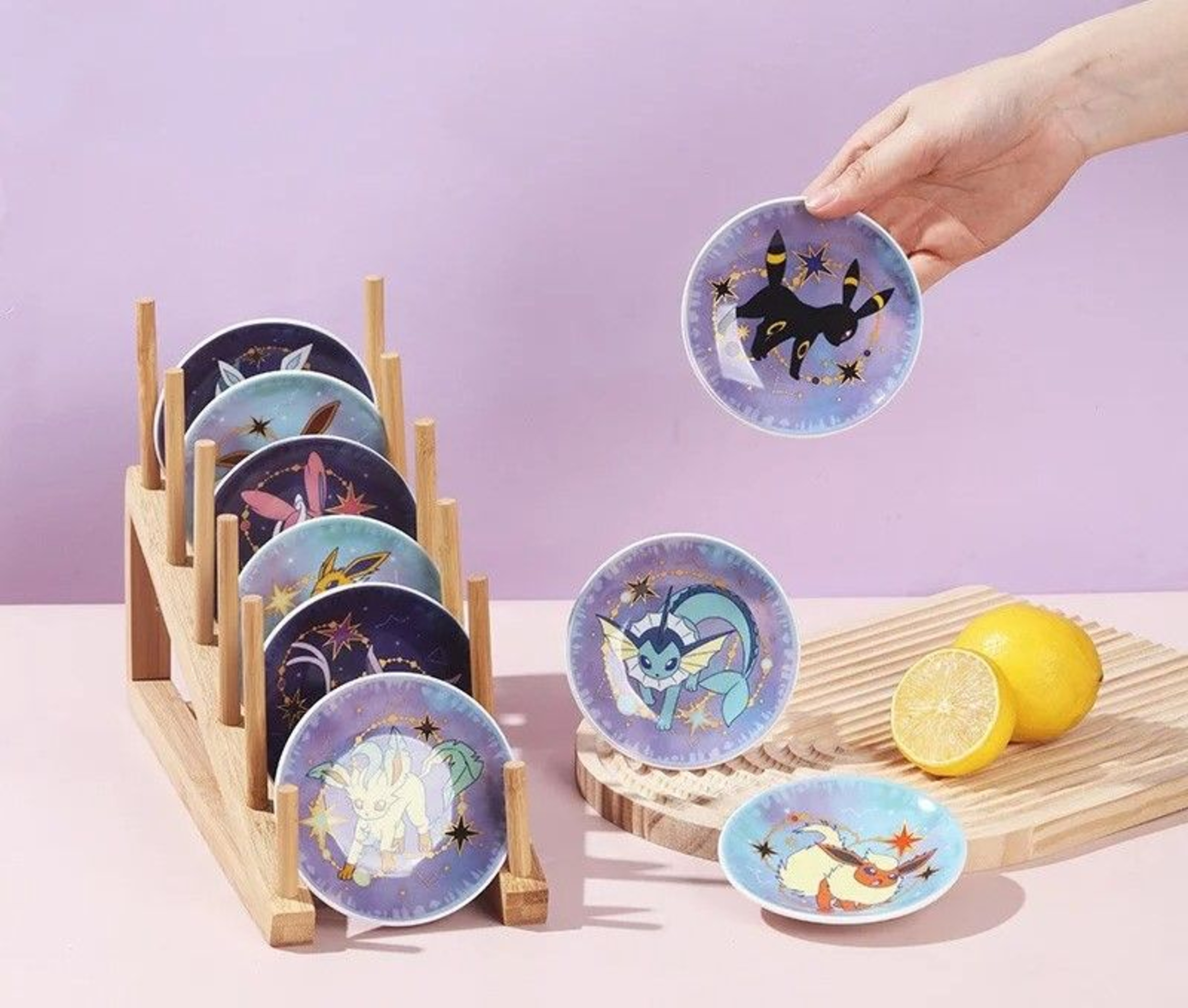 Celestial Eevee Series 9Piece Ceramic Collector Set 0