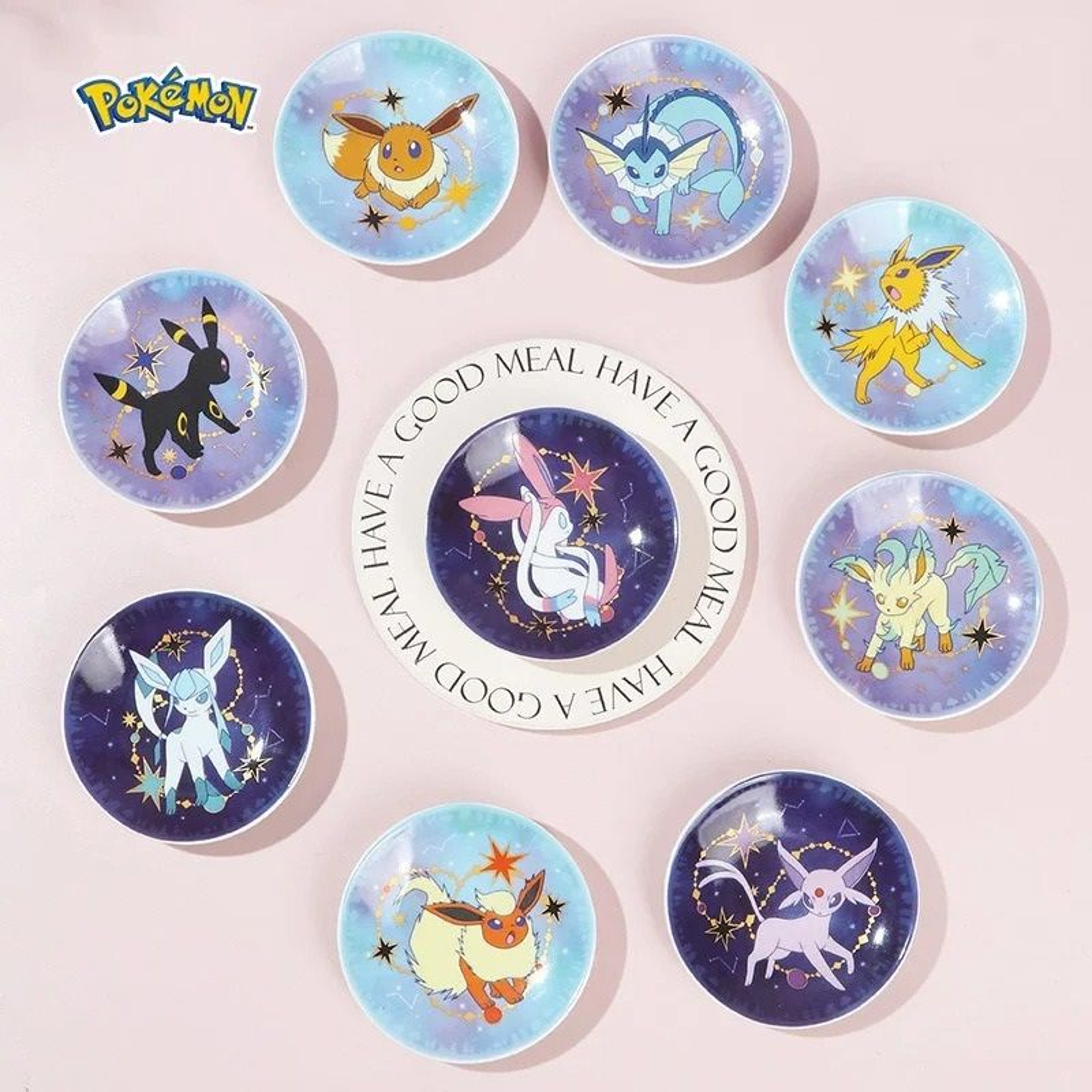 Celestial Eevee Series 9Piece Ceramic Collector Set 5
