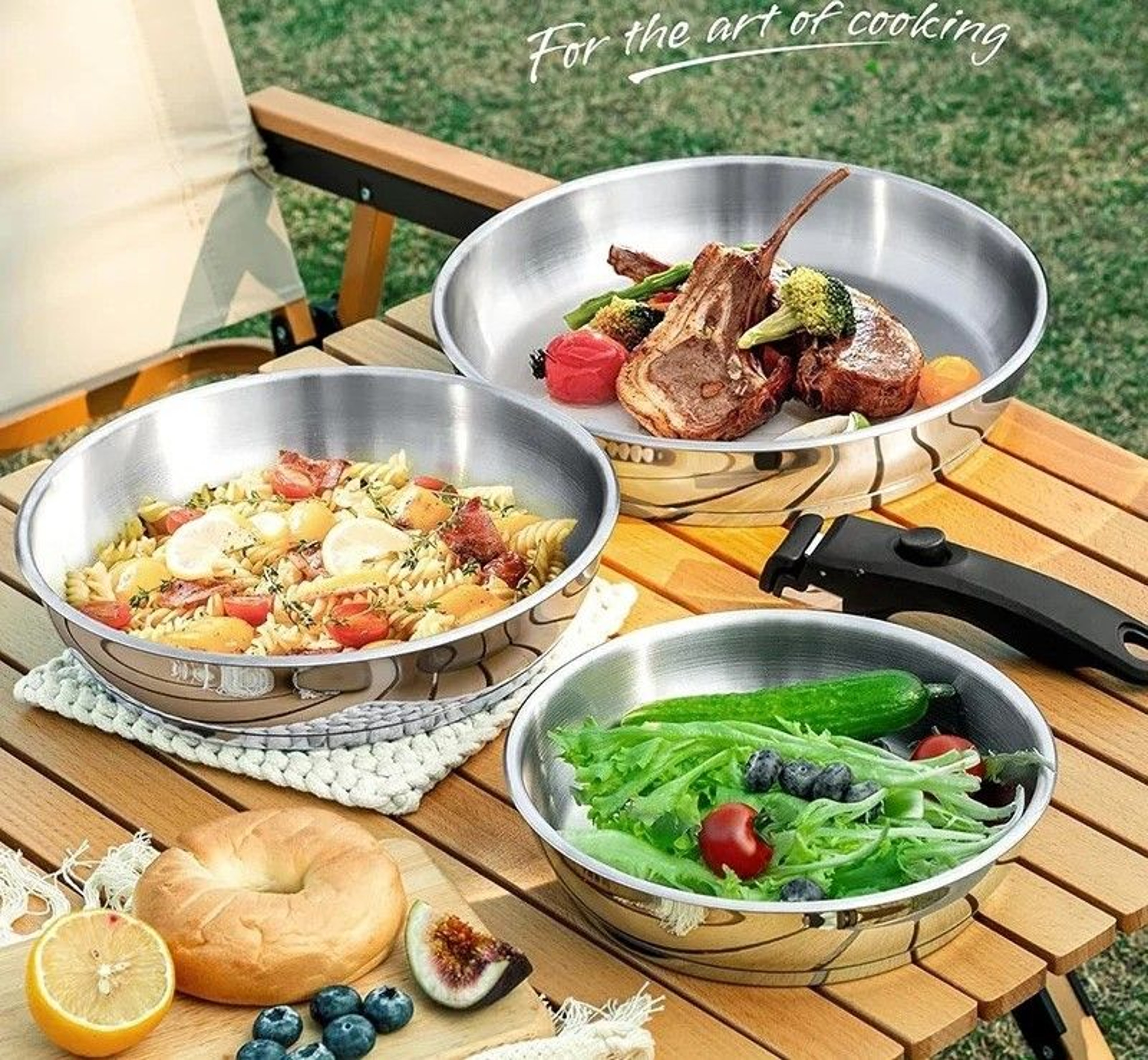 InfiniteUtility Stainless Steel Culinary System 0