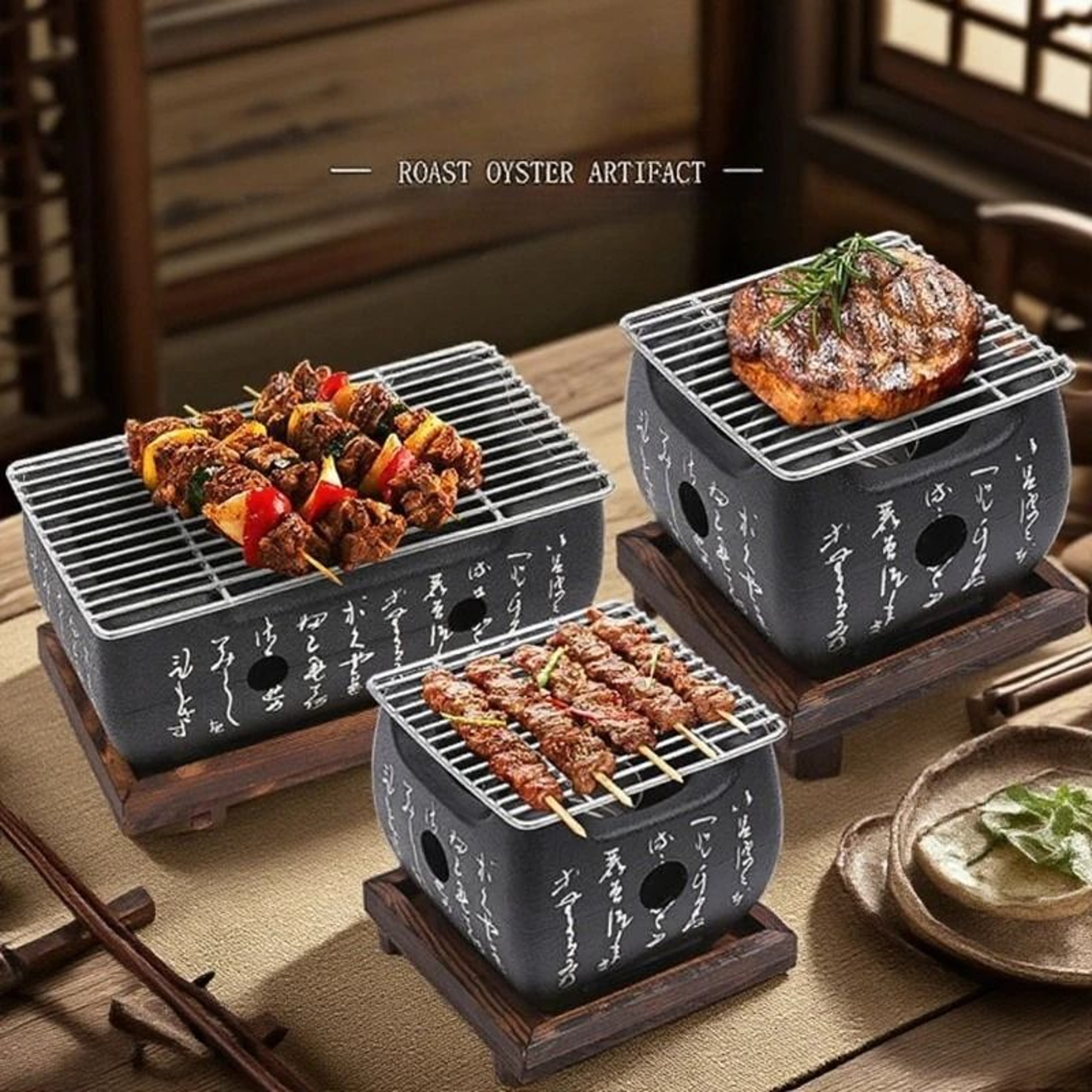 Zen Style Tabletop Hibachi Grill 1