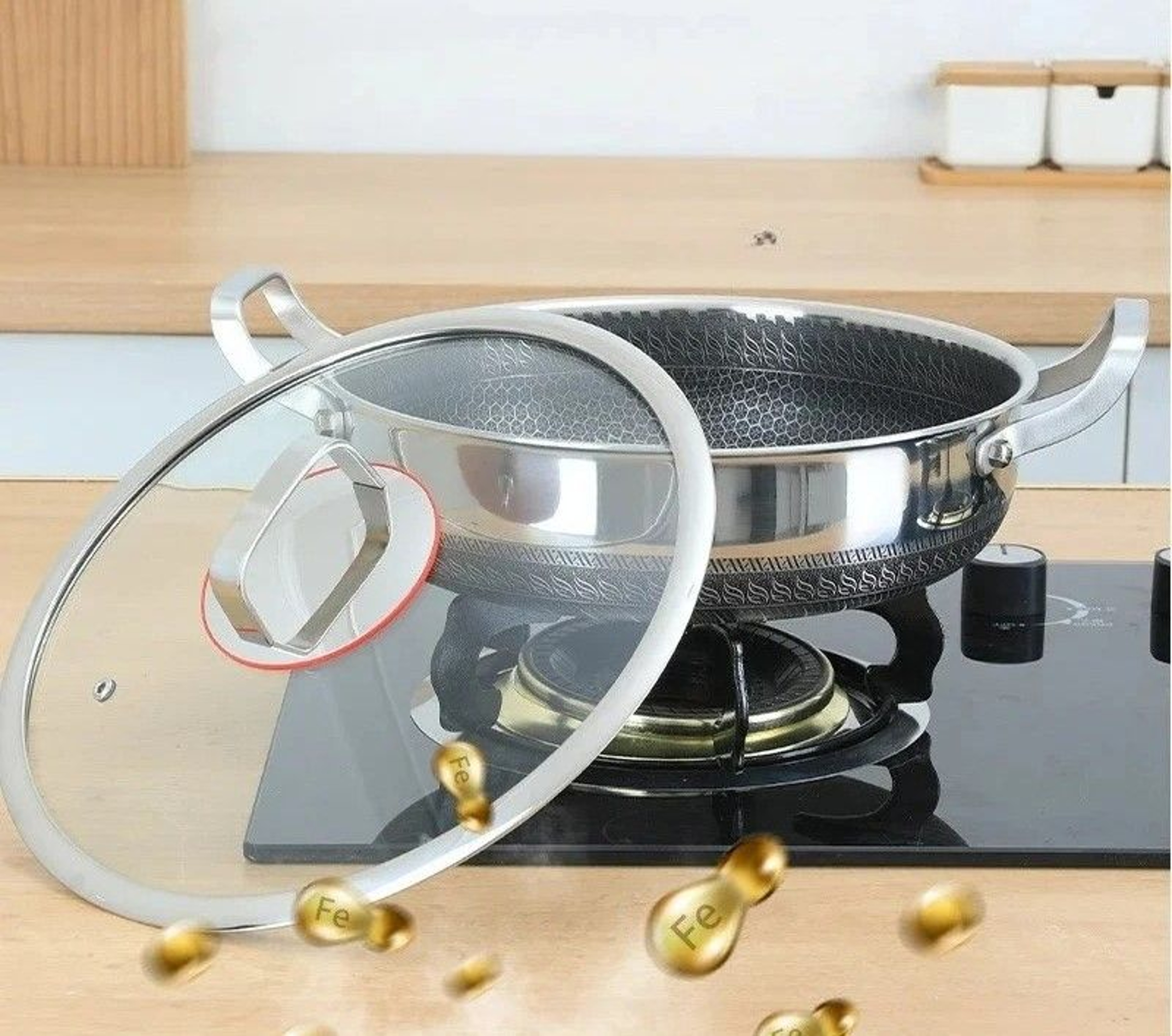 Multi Tasking Stainless Steel Searing And Simmering System 1