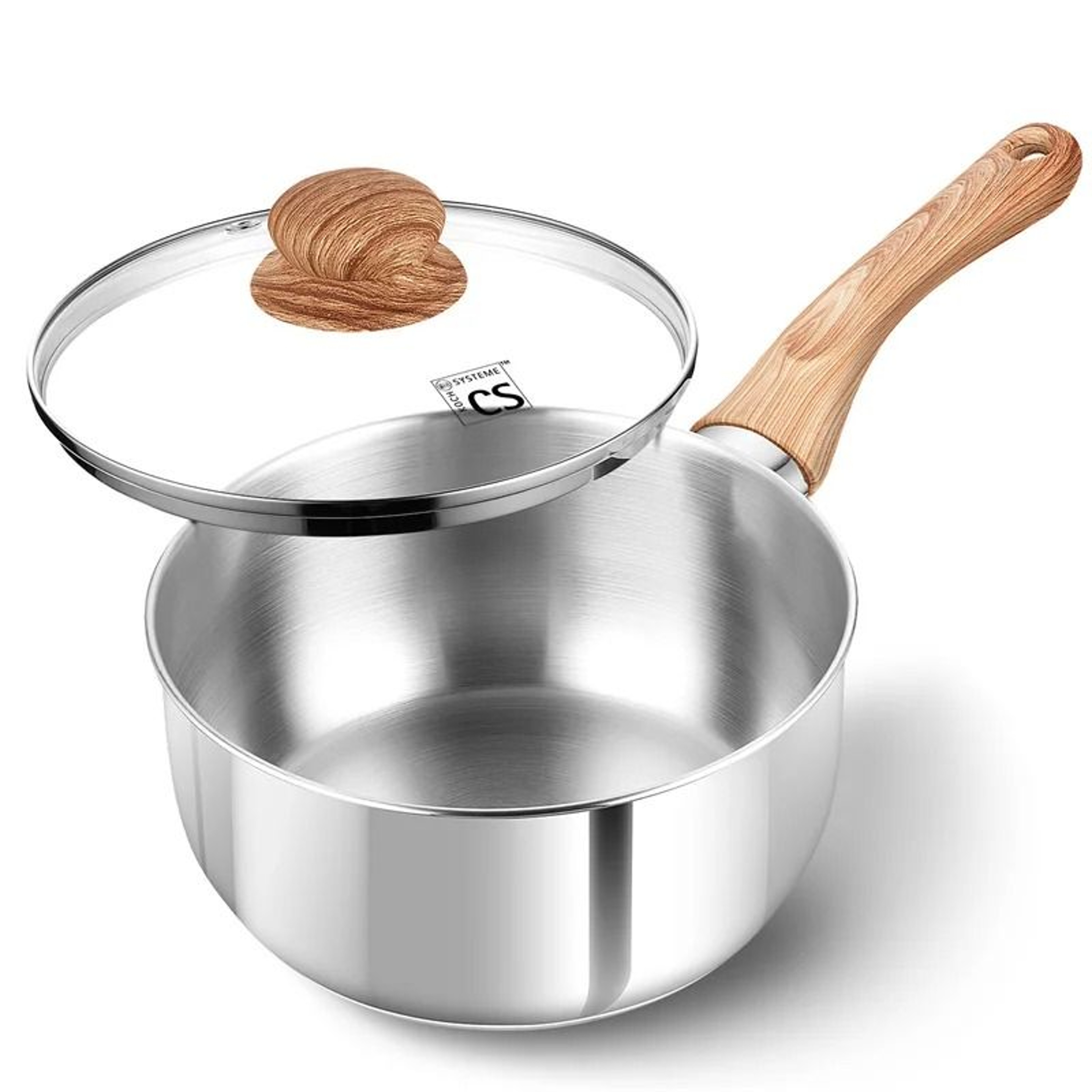 Culinary Grade Stainless Steel Saucepan System 5