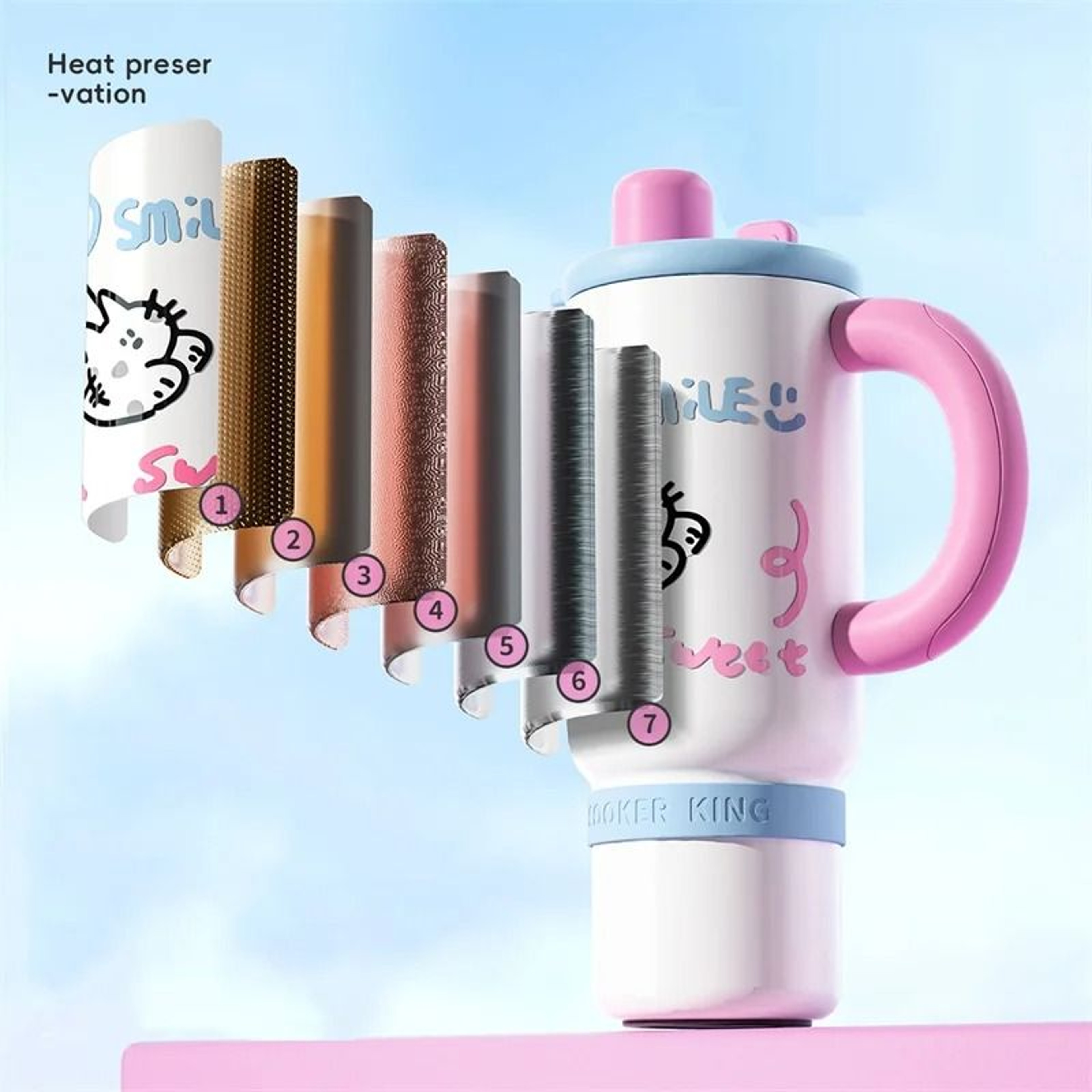 High Capacity 40 Oz Thermal Expedition Tumbler 4
