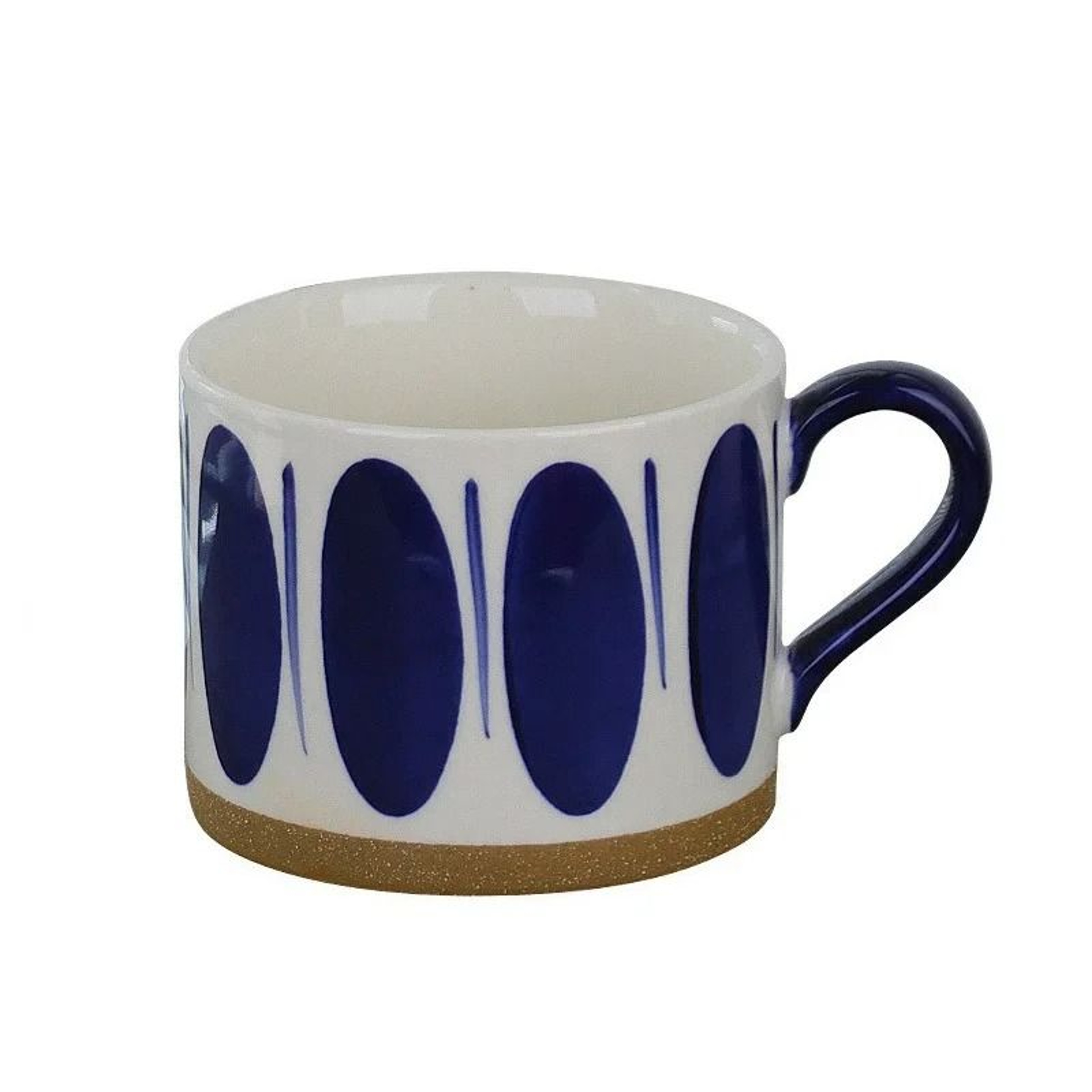 Artisan Stoneware Vertical Stripe Infusion Mug 4