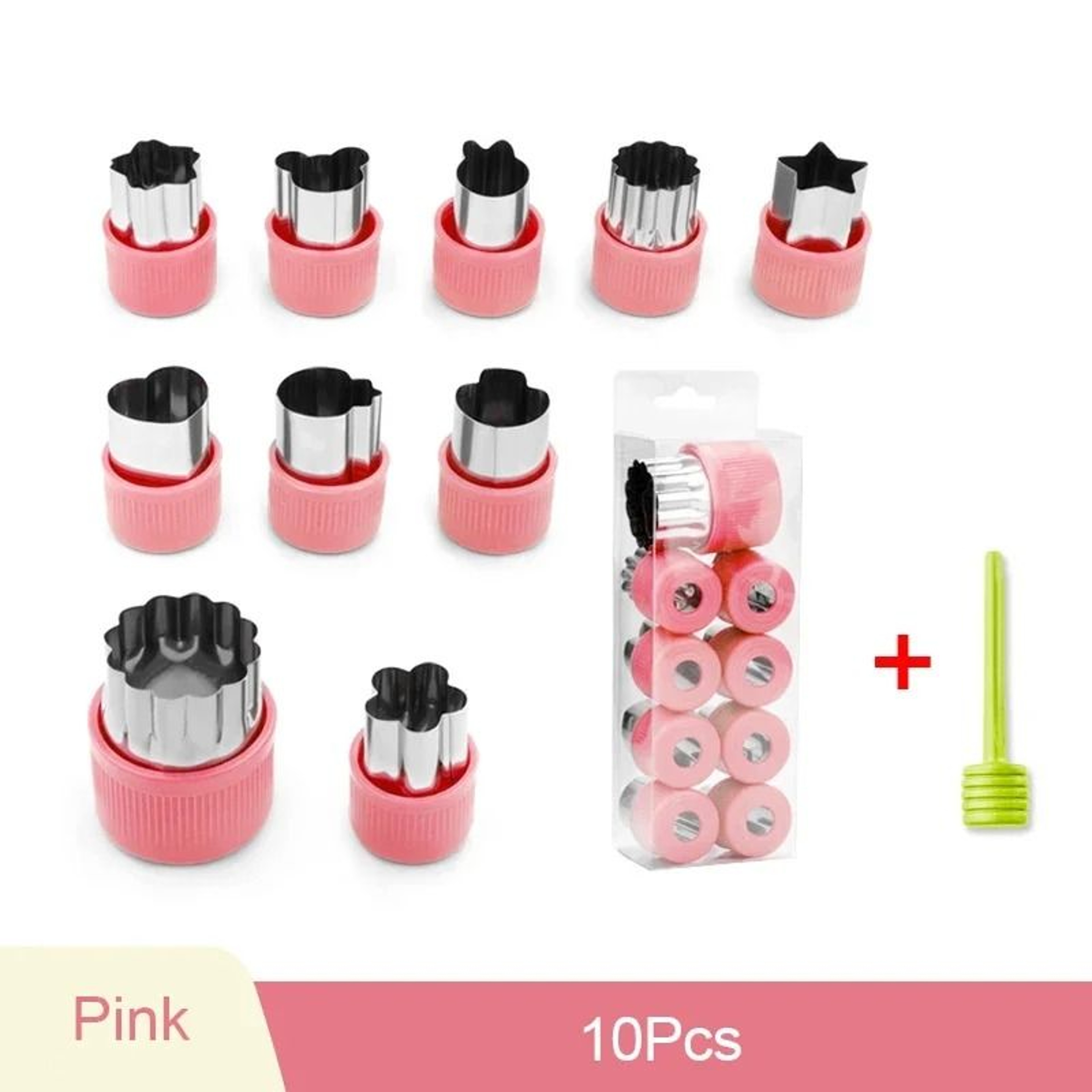 Stainless Steel Decorative Fruit And Vegetable Cutter Set 17