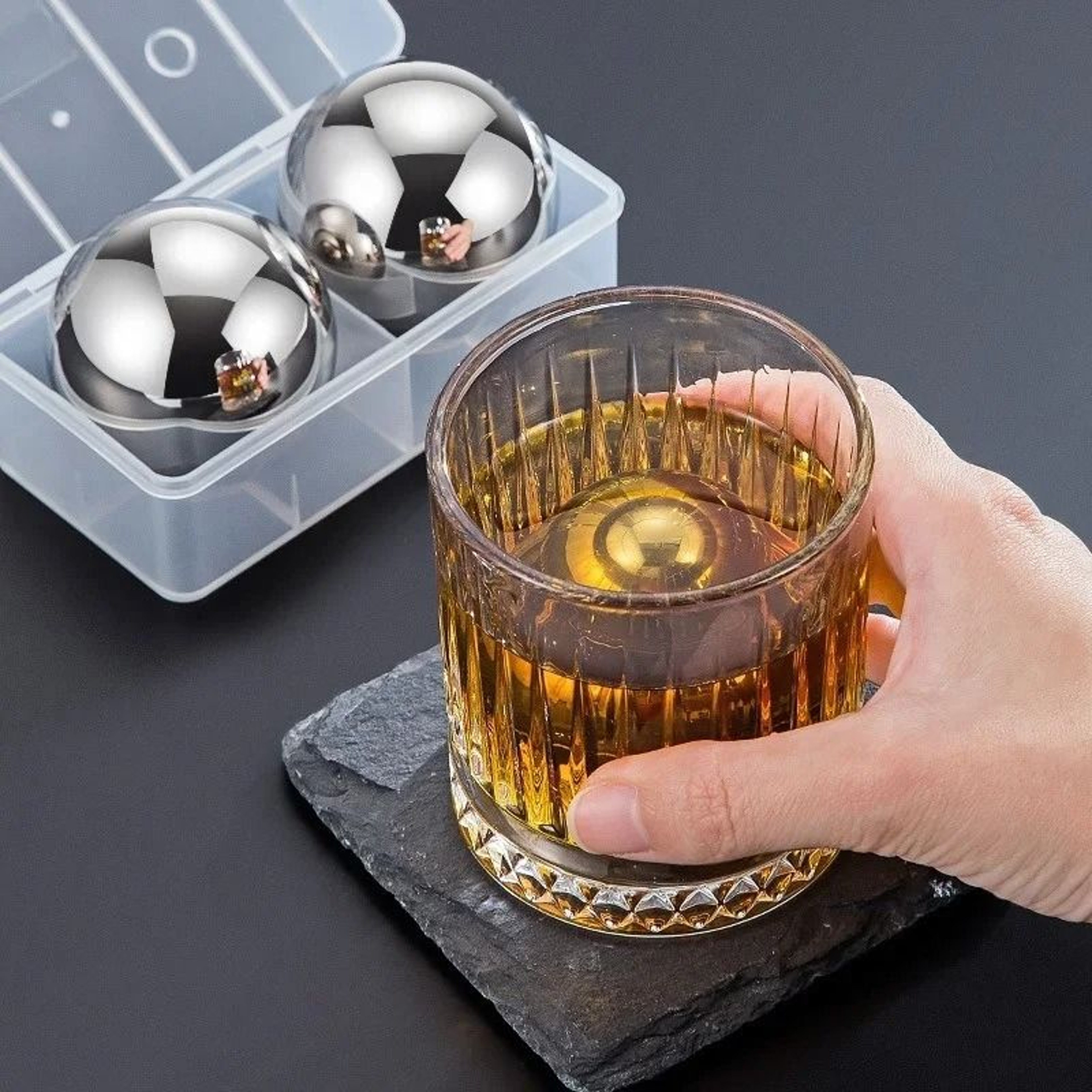 Reusable Stainless Steel Ice Balls 0