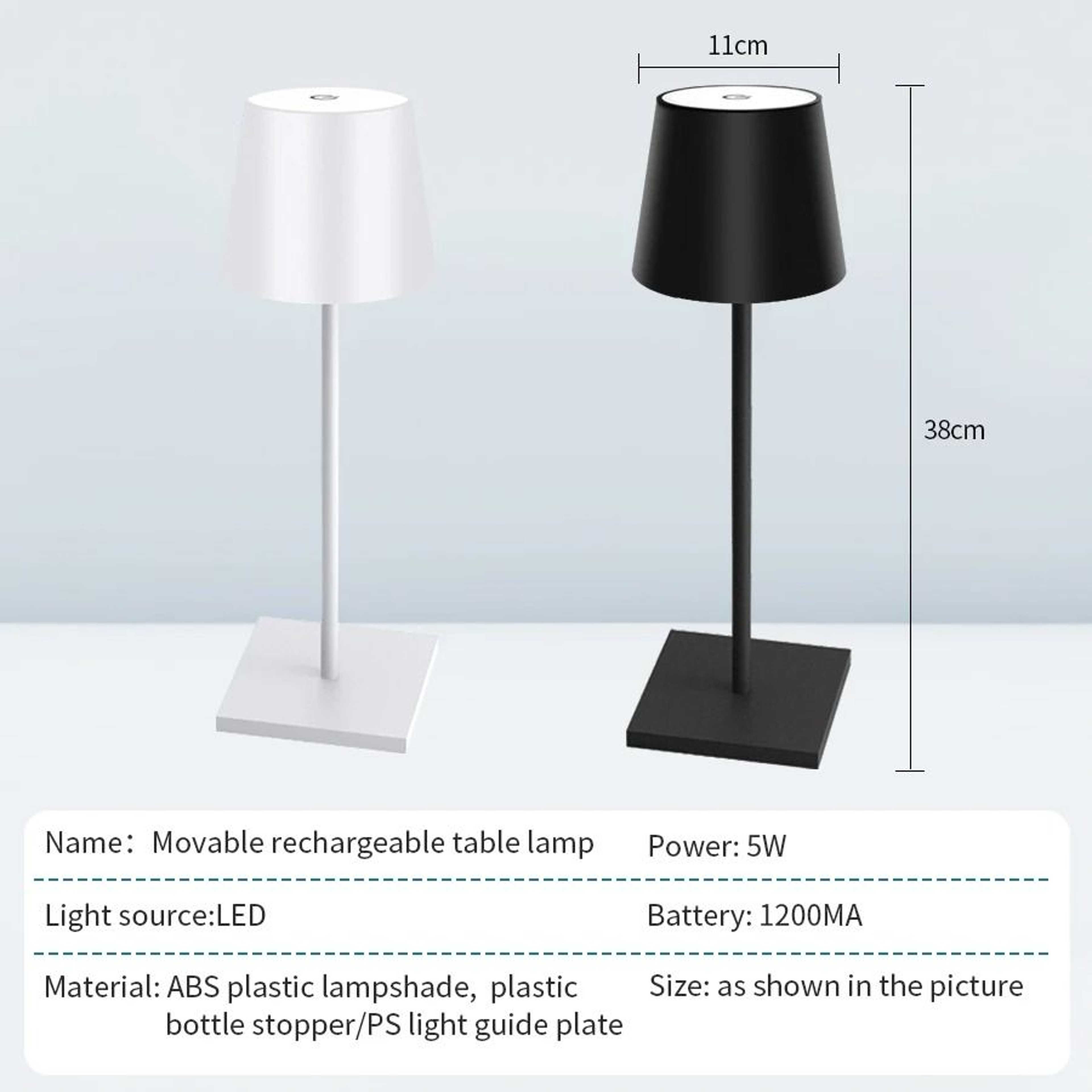 Rechargeable LED Table Lamp 1