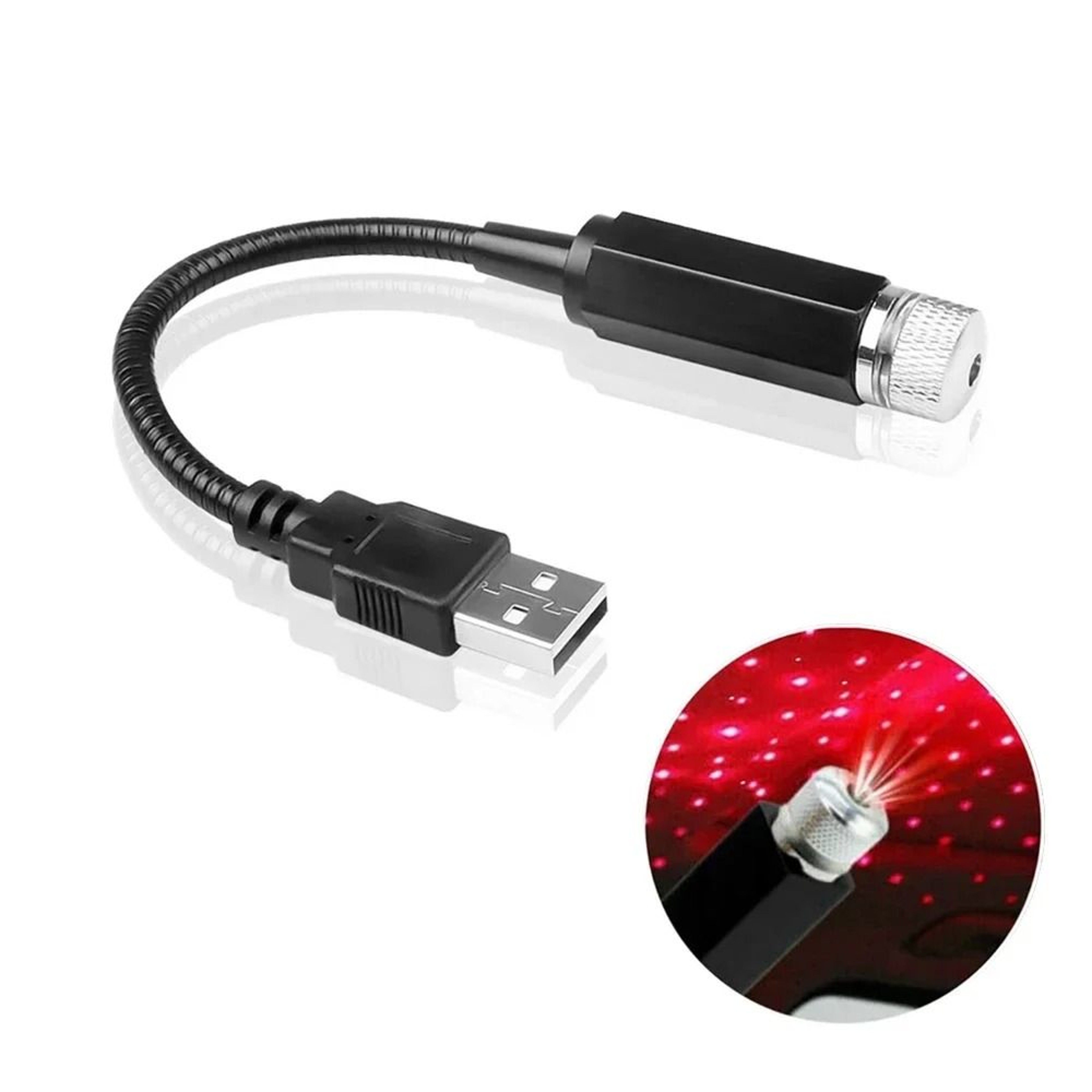 USB 5V LED Starry Sky Night Light Romantic Galaxy Star Projector 6