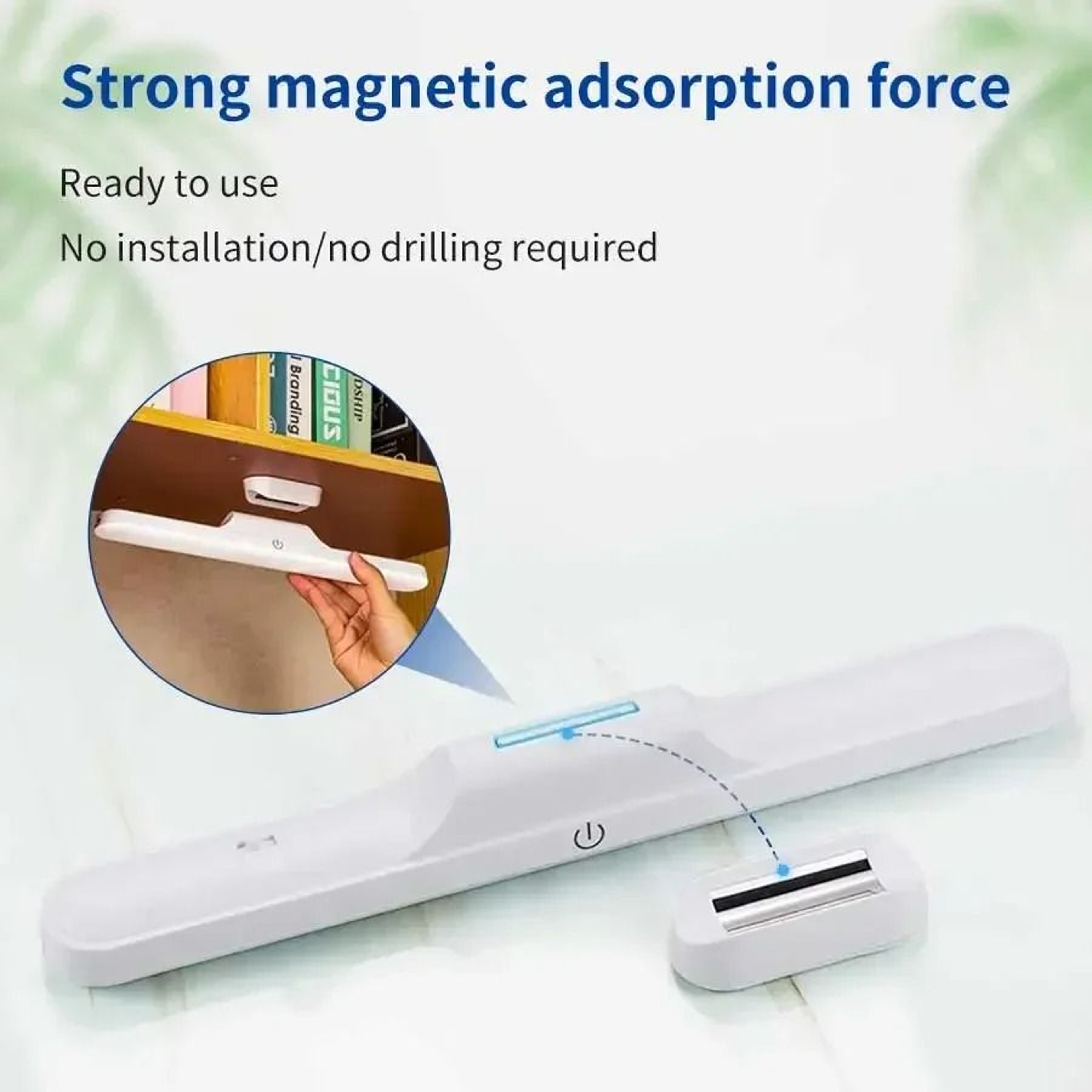 LED Makeup Mirror Light USB Rechargeable Stepless Dimming Magnetic Vanity Lamp 4