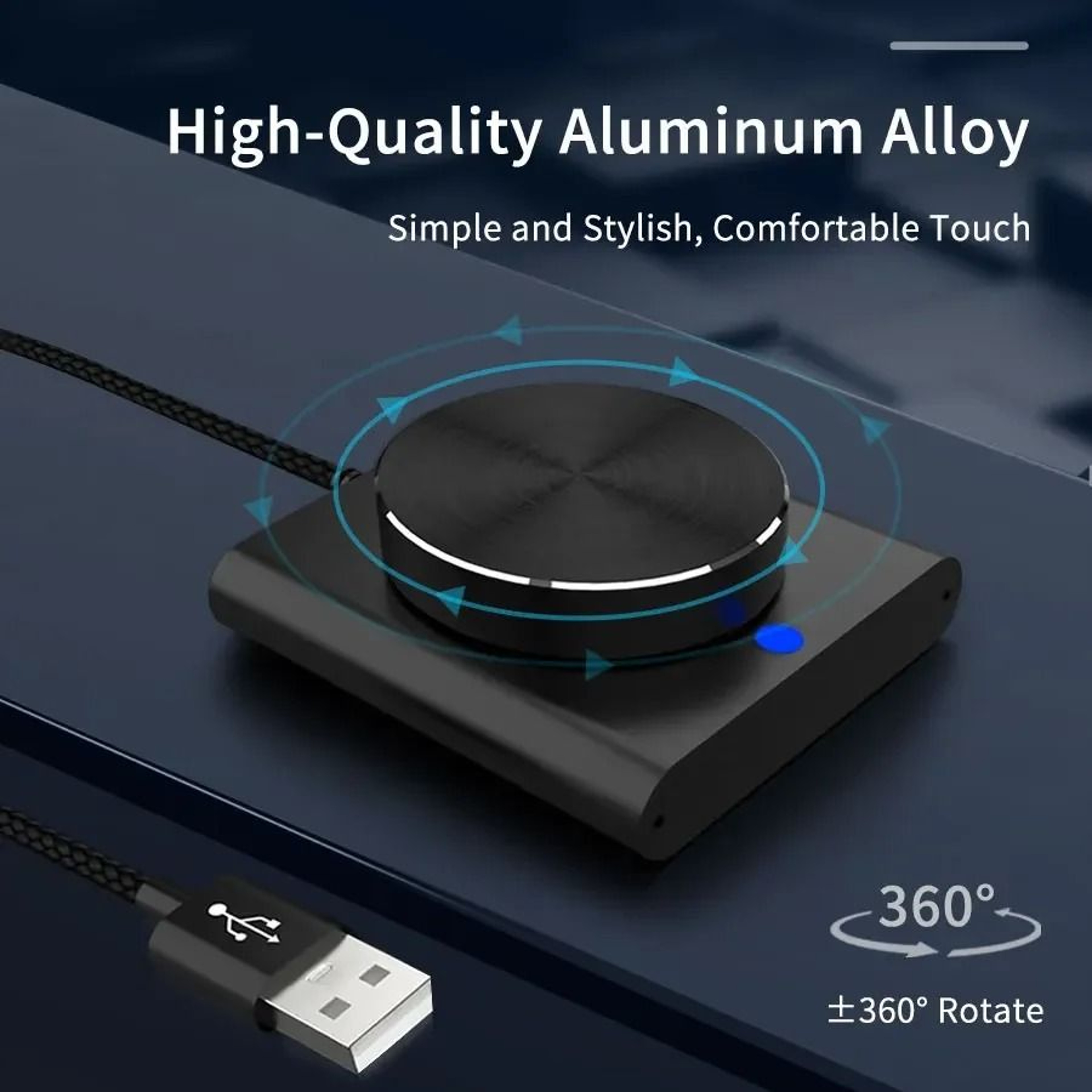 USB Computer Volume Controller Knob Adjuster 2
