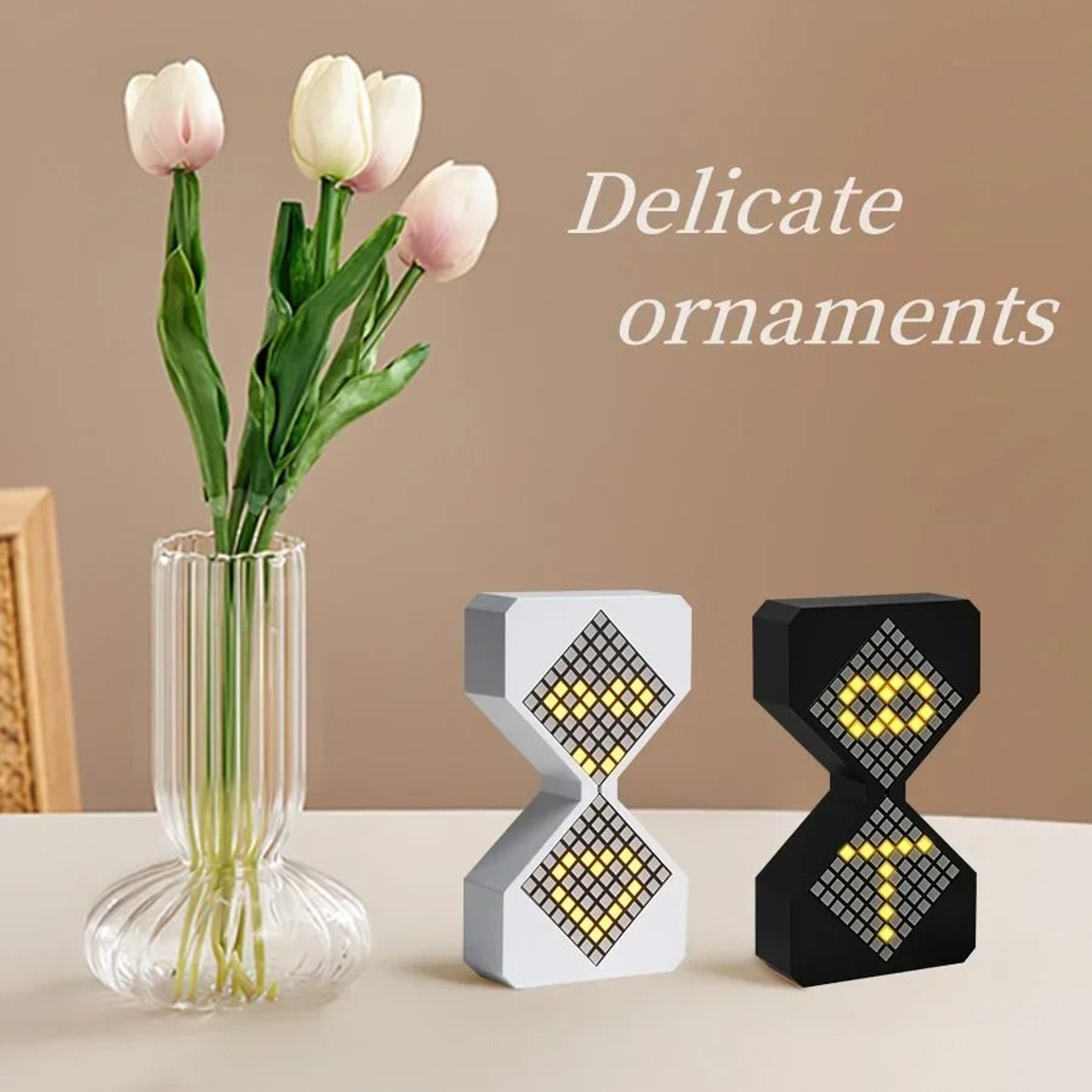 Creative DIY Digital Hourglass Electronic Toy Game Timer 3