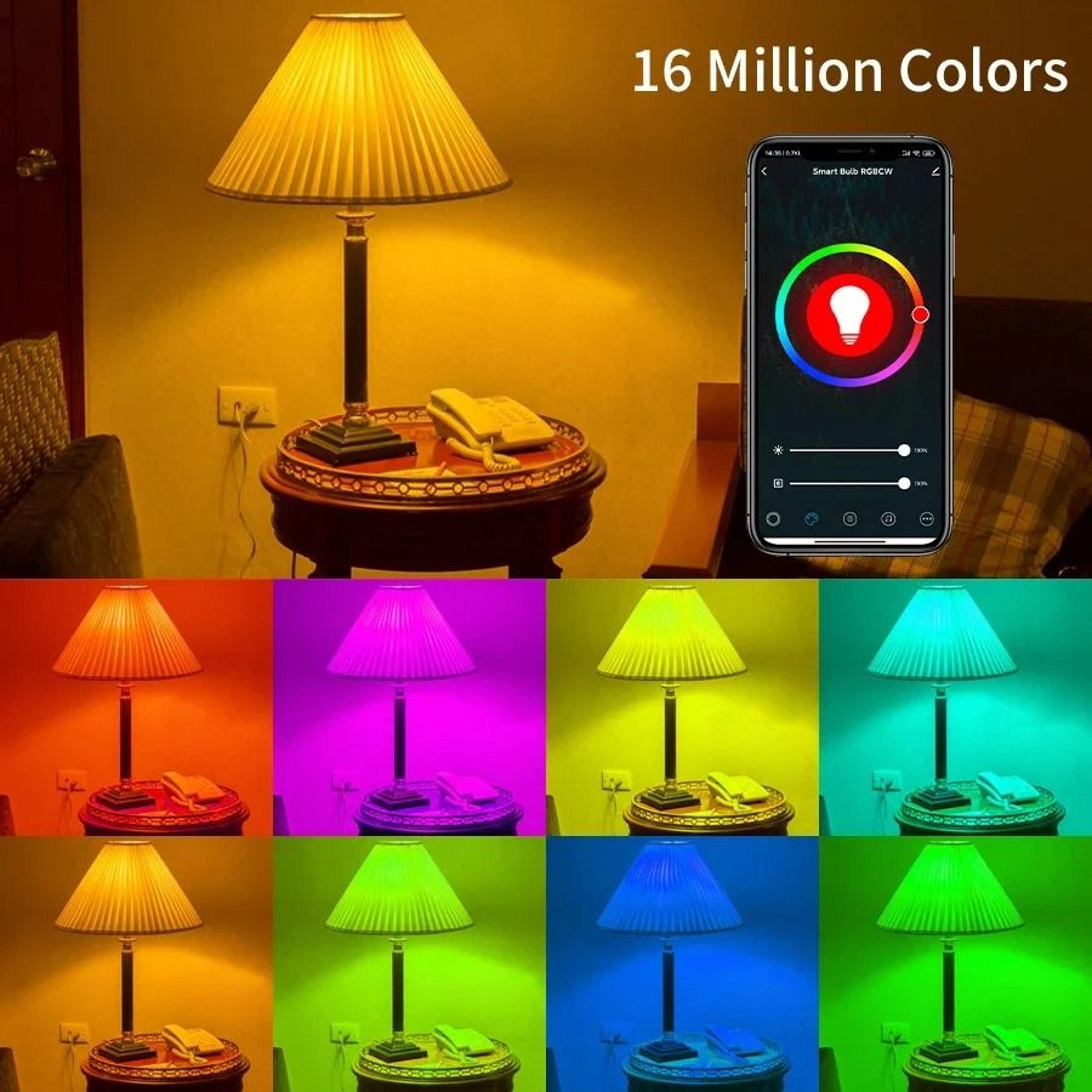 Tuya Smart WiFi LED Light Bulb E27 Voice Control Lamp 2