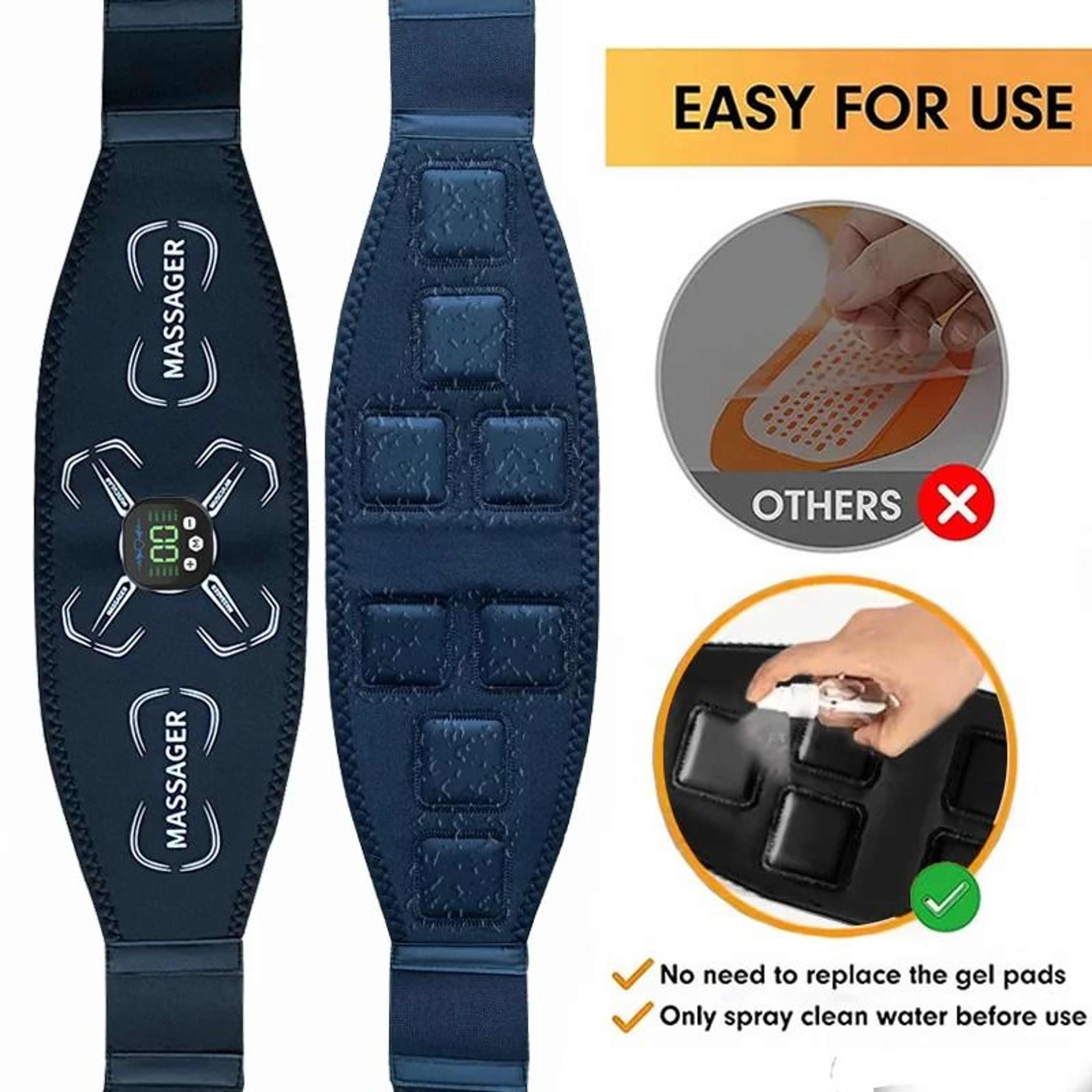 Premium EMS Abdominal Toning And Core Strengthening Belt 2