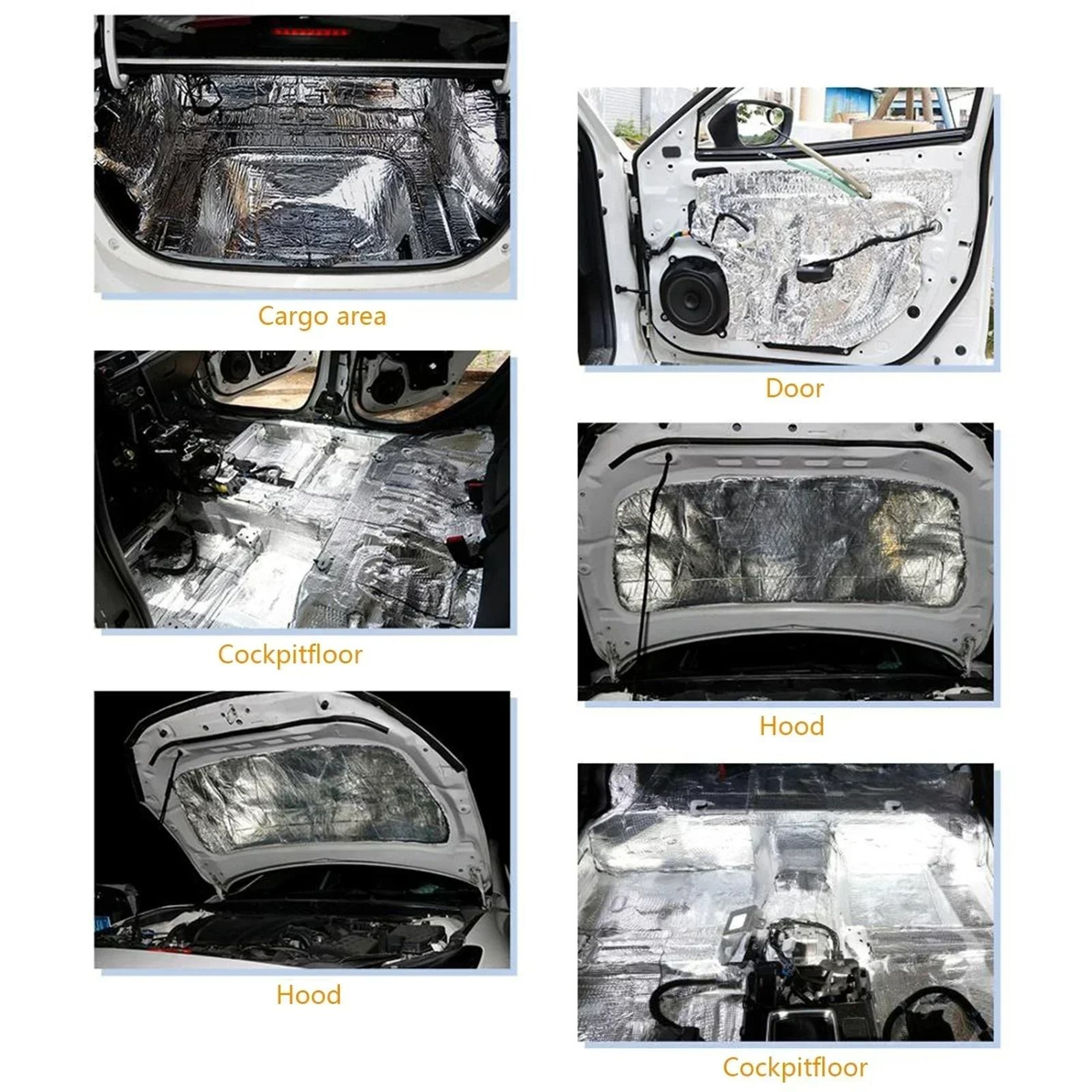 Car Soundproof And Thermal Insulation Deadening Mat 1
