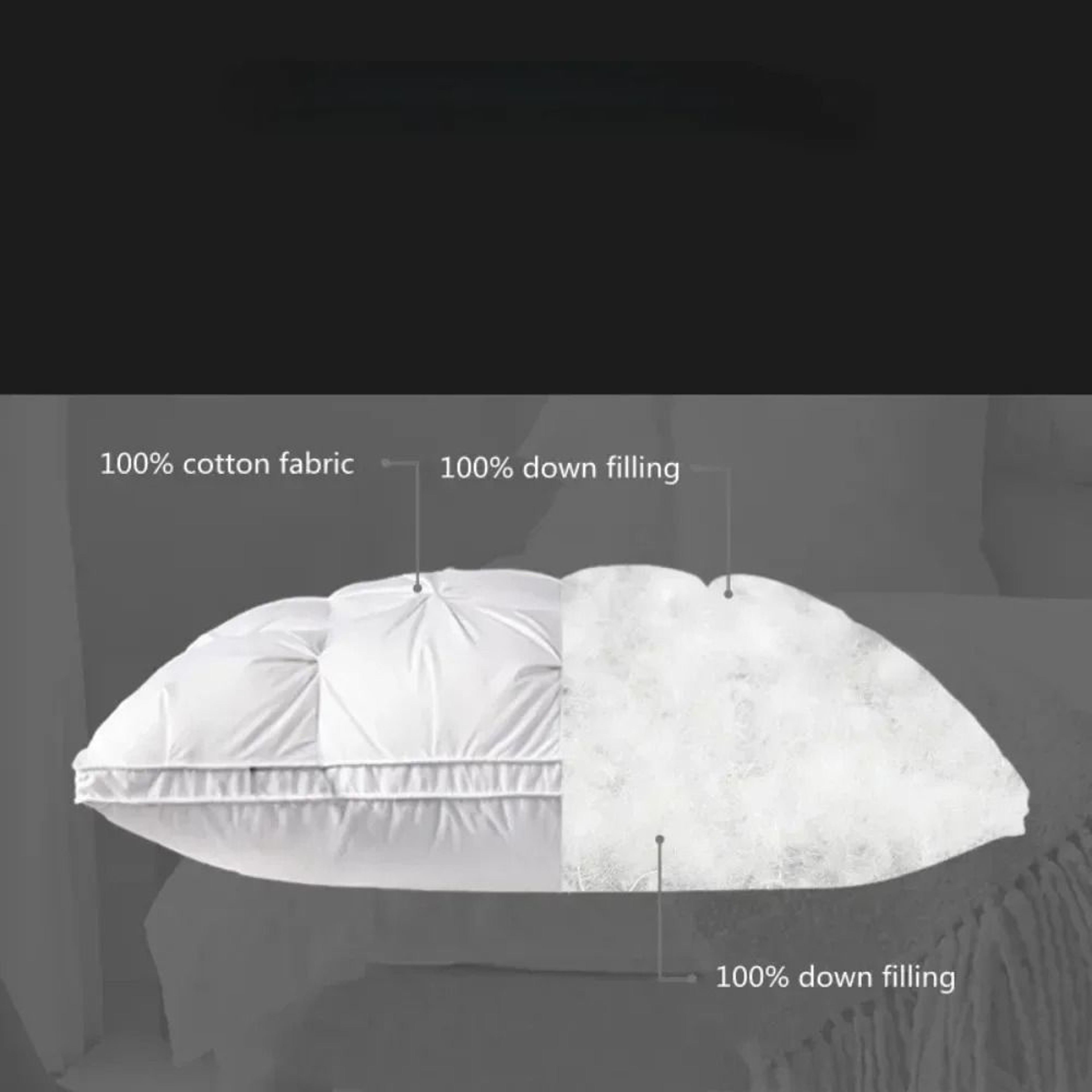 Five Star Hotel Quality Three Dimensional Sleeping Pillow 3