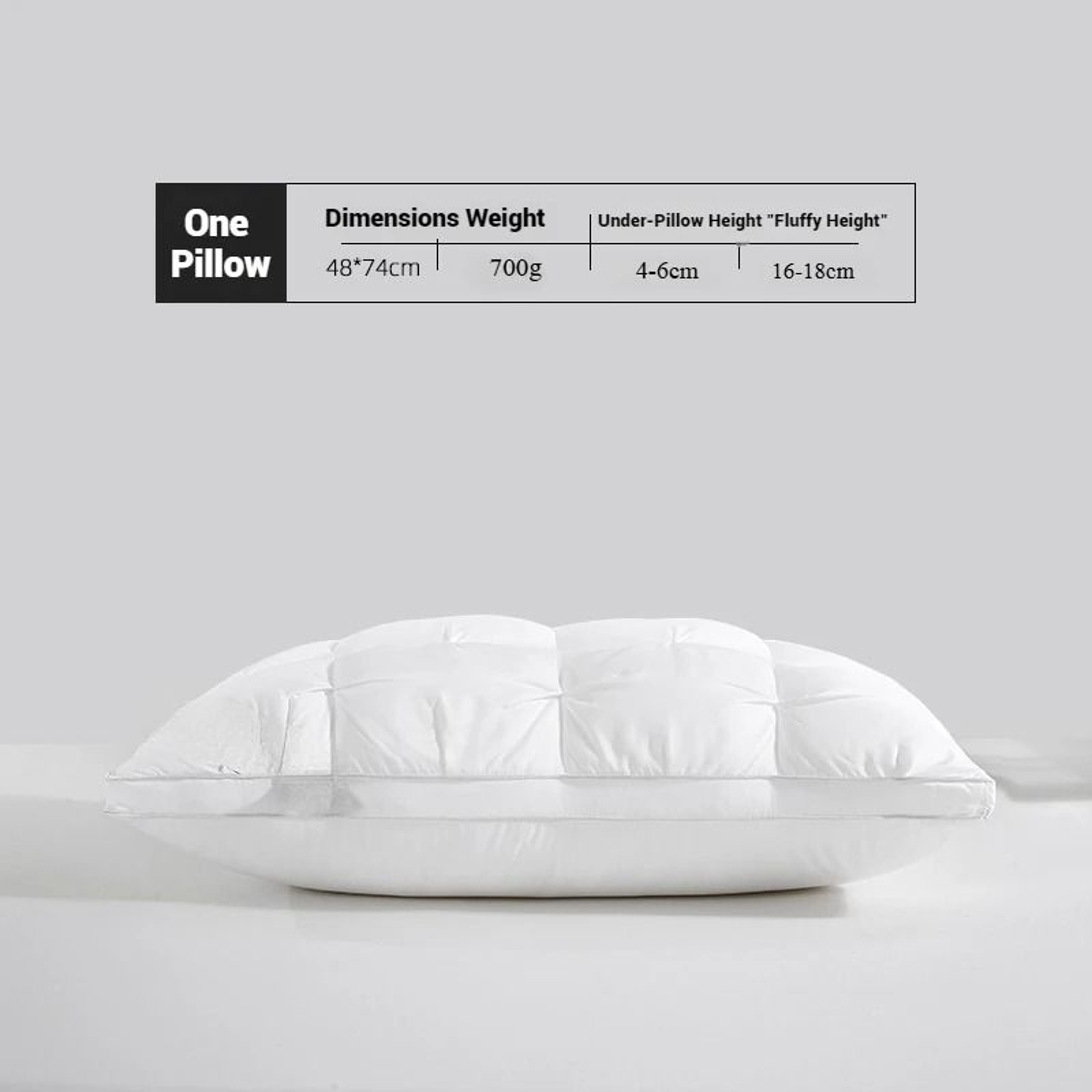 Five Star Hotel Quality Three Dimensional Sleeping Pillow 6